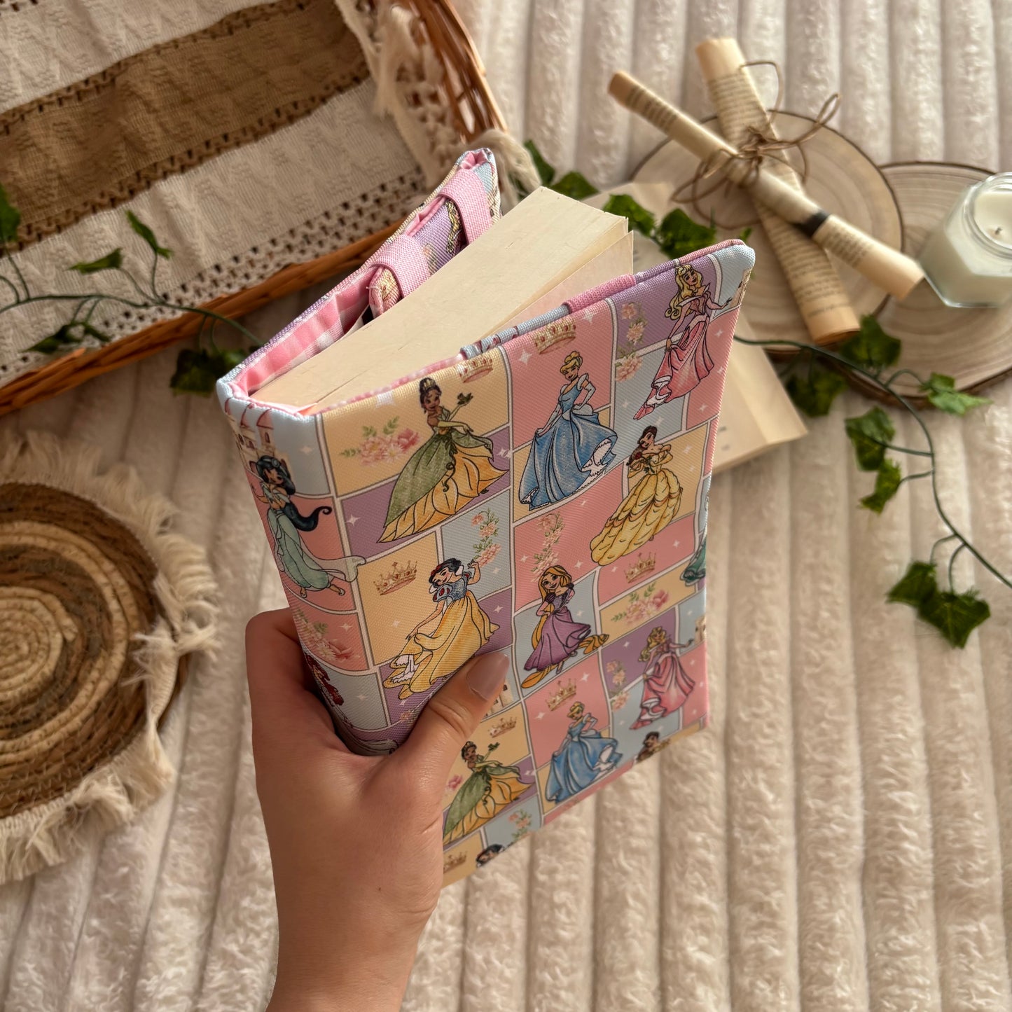 Funda ajustable princesas Disney