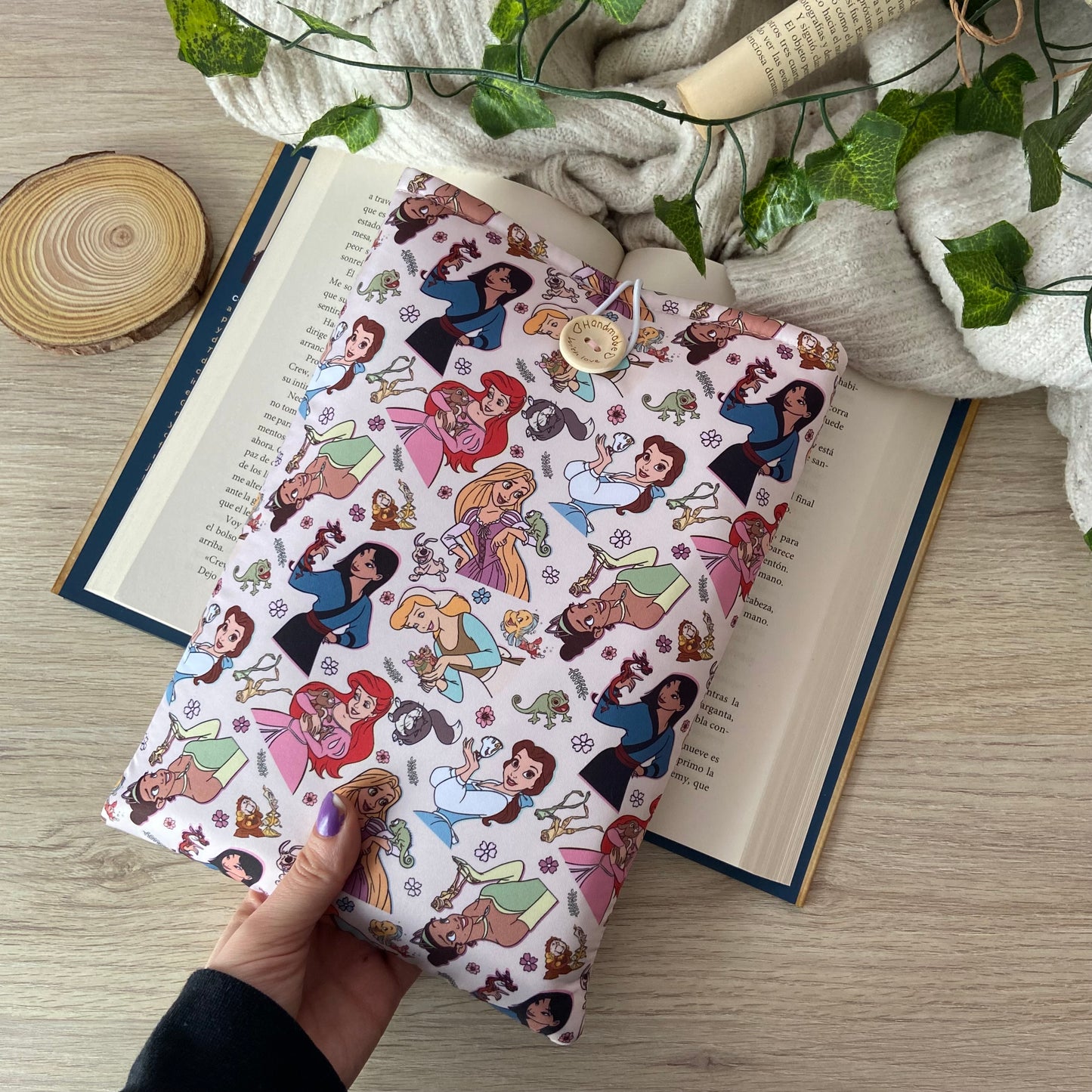 Funda literaria princesas Disney