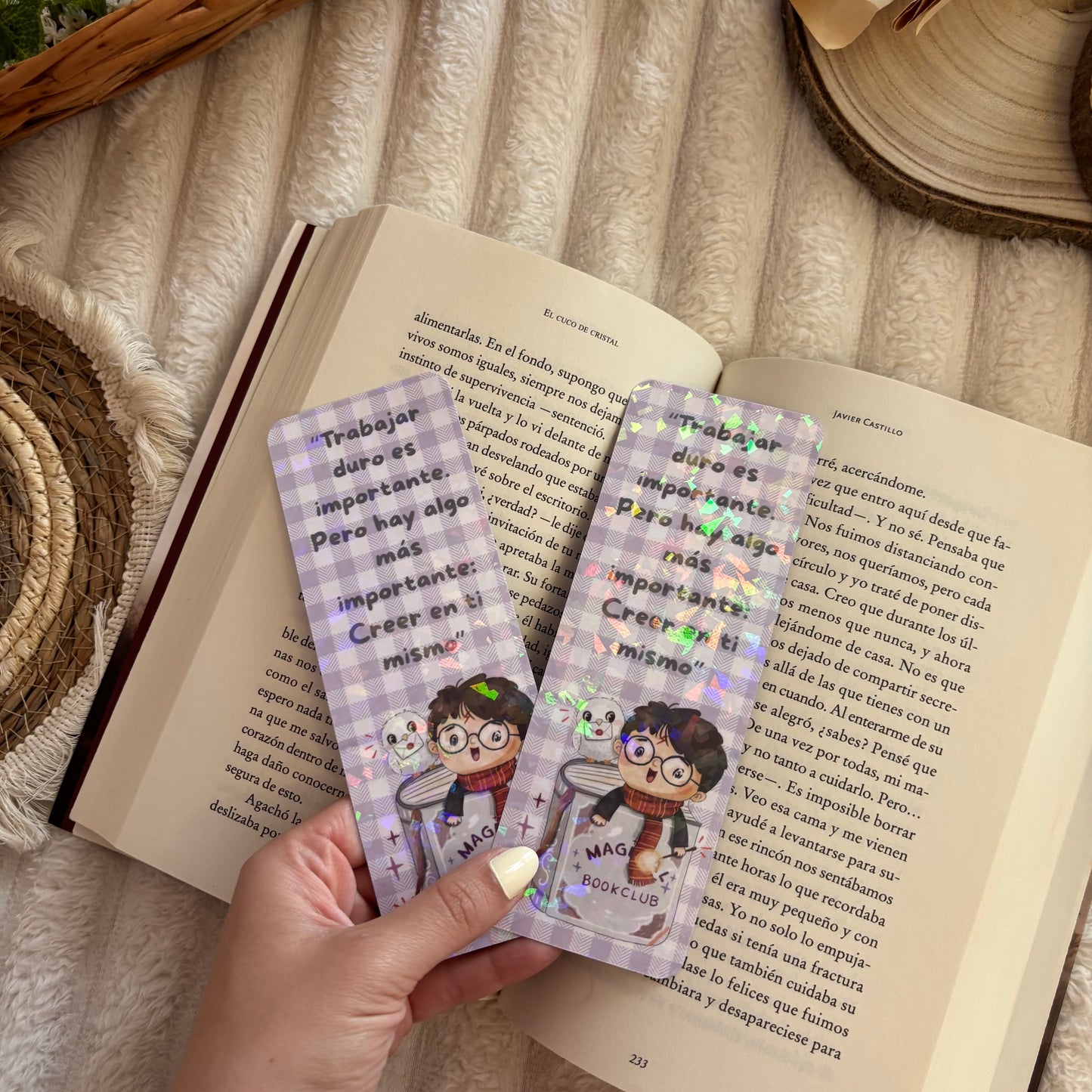 Marcapáginas Harry Potter holográfico