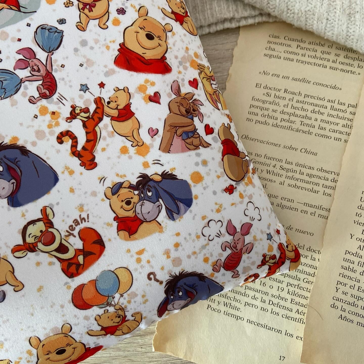 Funda literaria Winnie y sus amigos