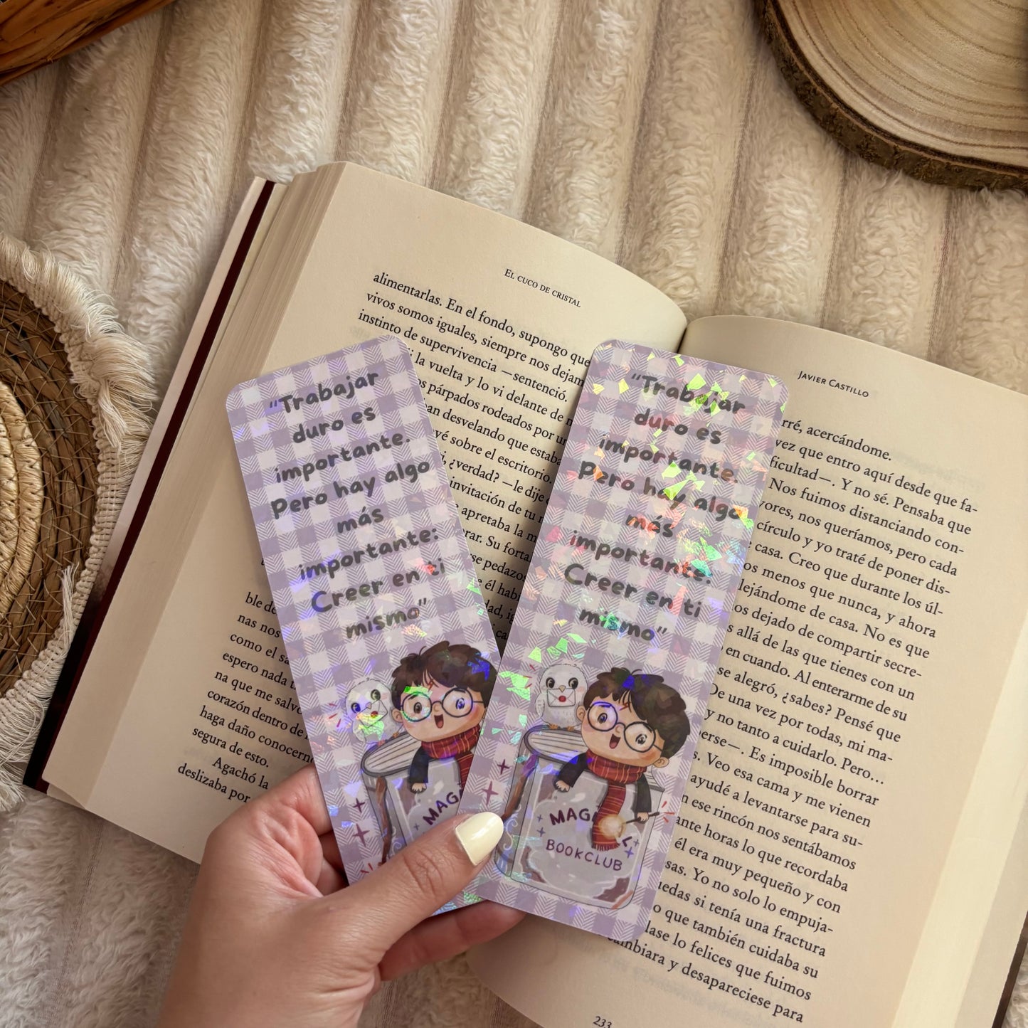 Marcapáginas Harry Potter holográfico