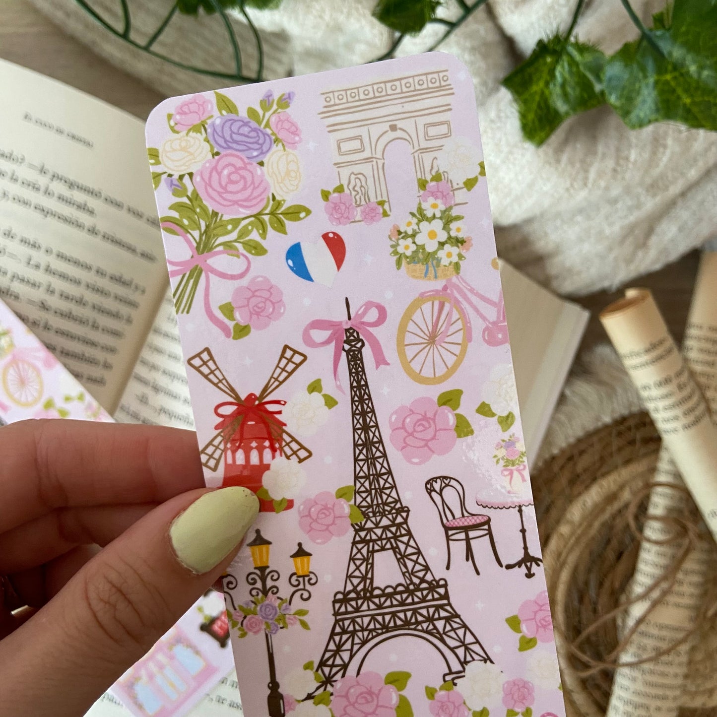 Pack 2 marcapáginas París + Torre Eiffel