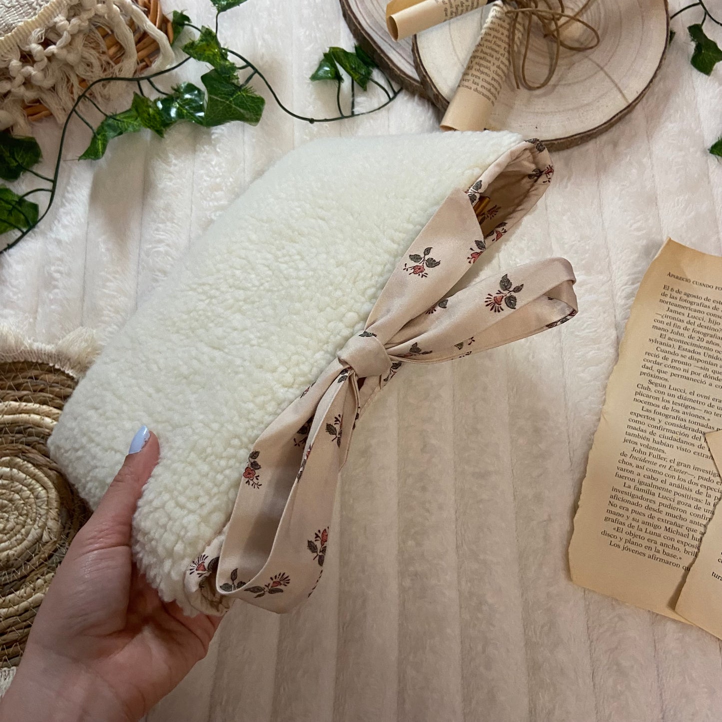 Funda literaria borreguito