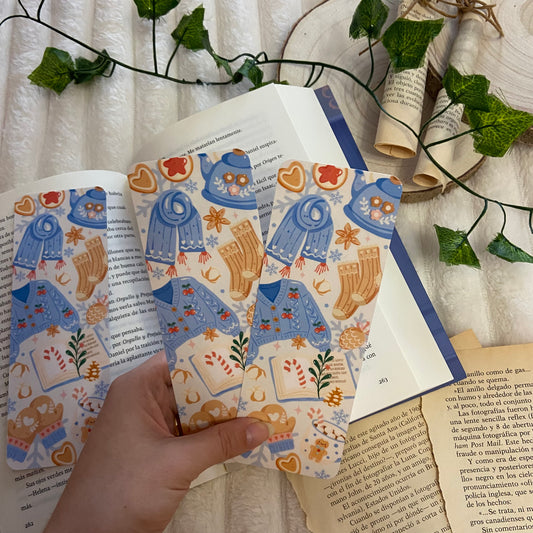 Marcapáginas llegó el invierno