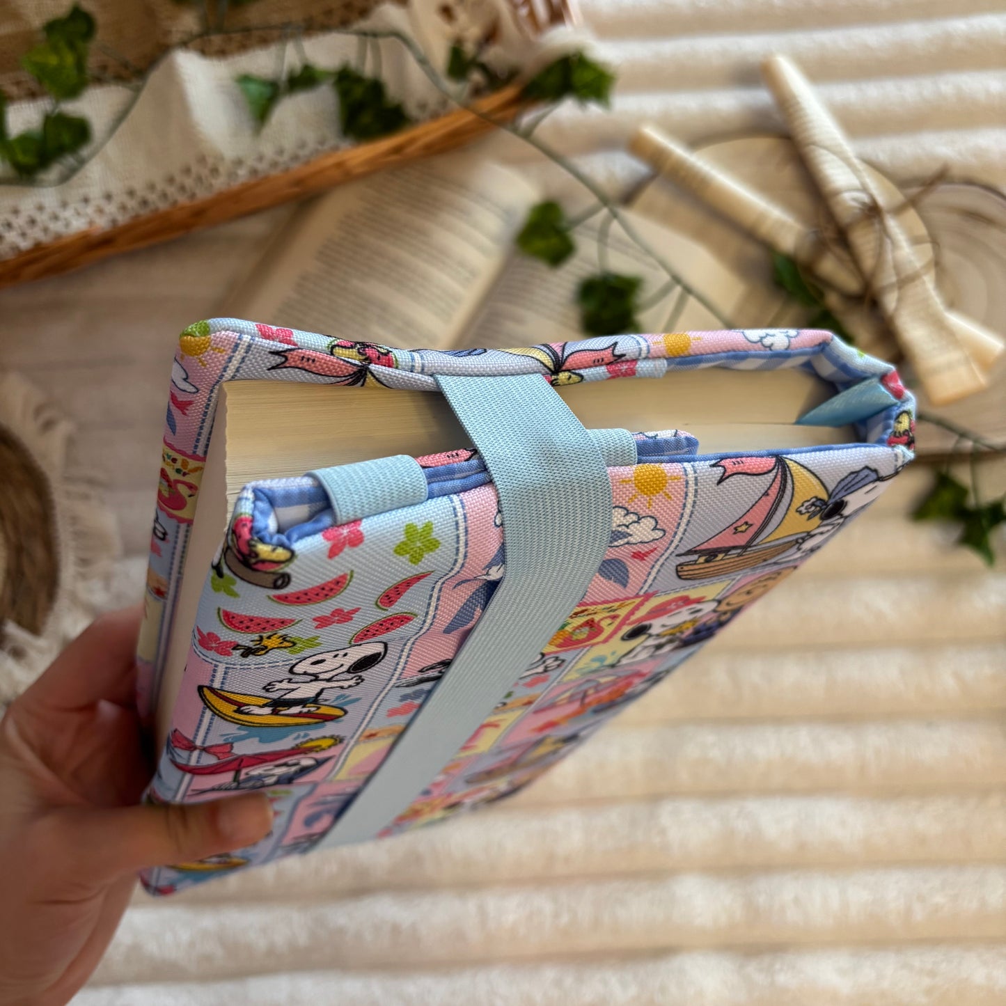 Funda ajustable Snoopy en verano impermeable