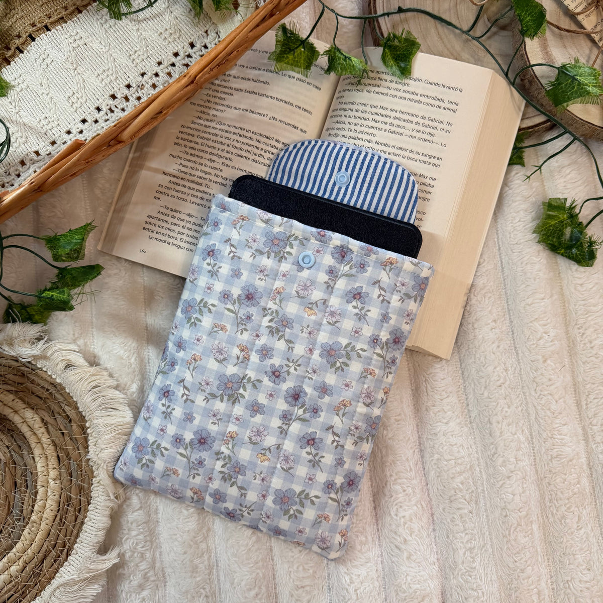 Funda kindle/kobo libra colour lázuli