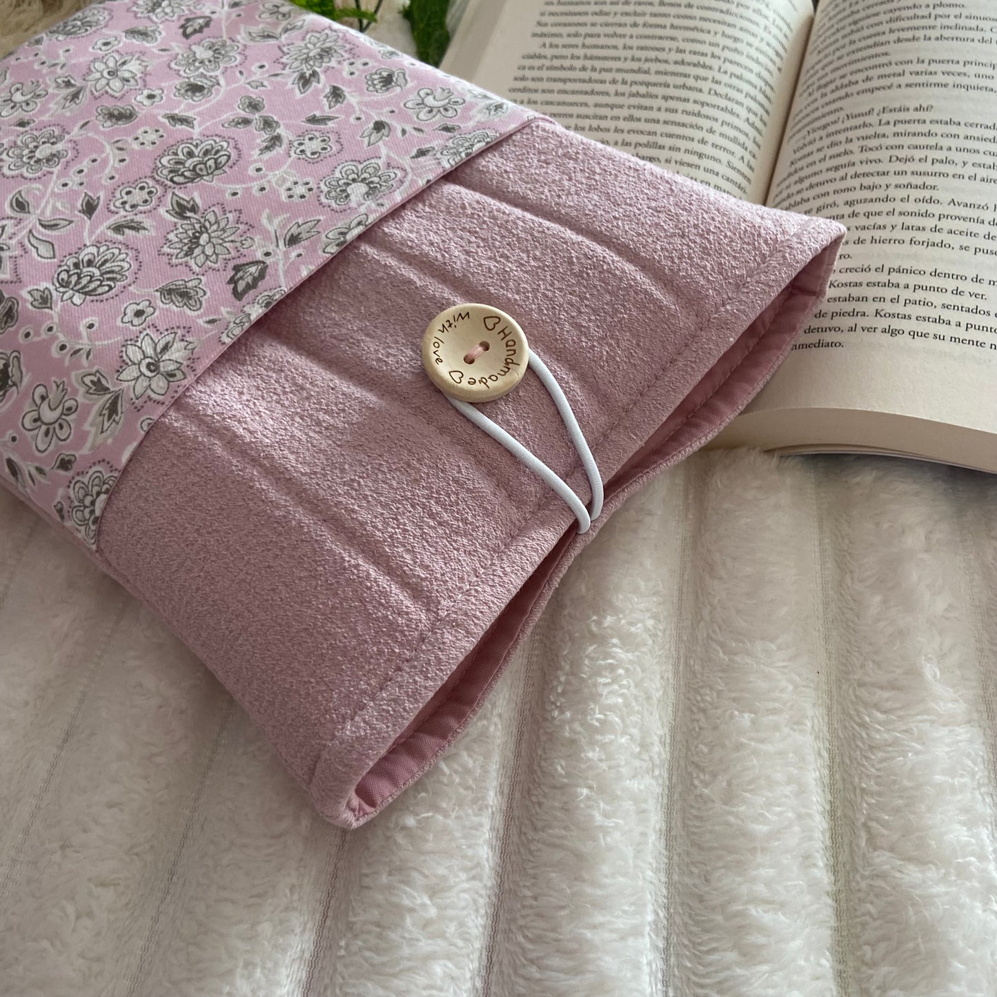 Funda literaria Rosalia con bolsillo