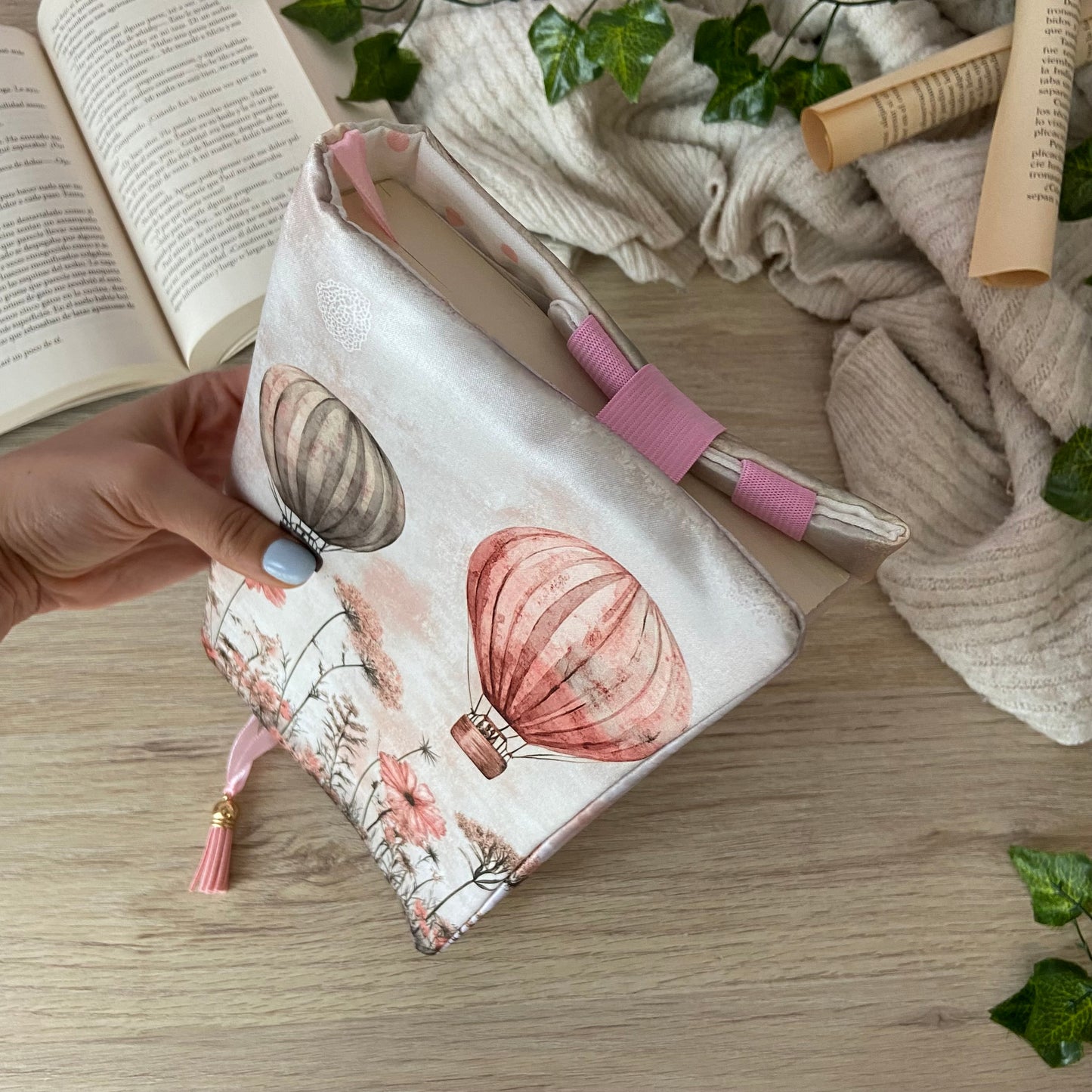 Funda ajustable viaje en globos aerostáticos