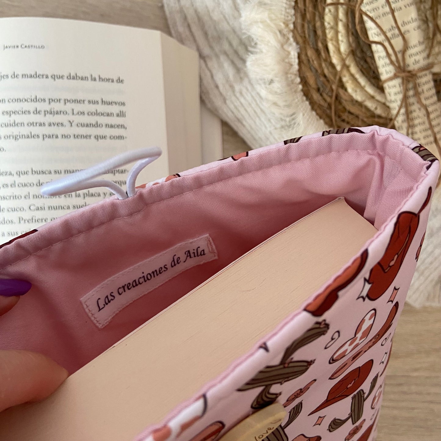 Funda literaria cowboy era