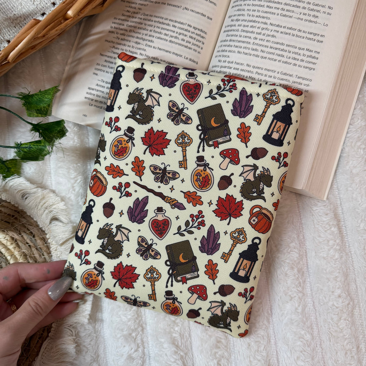 Funda kindle/kobo libra colour fantasía impermeable