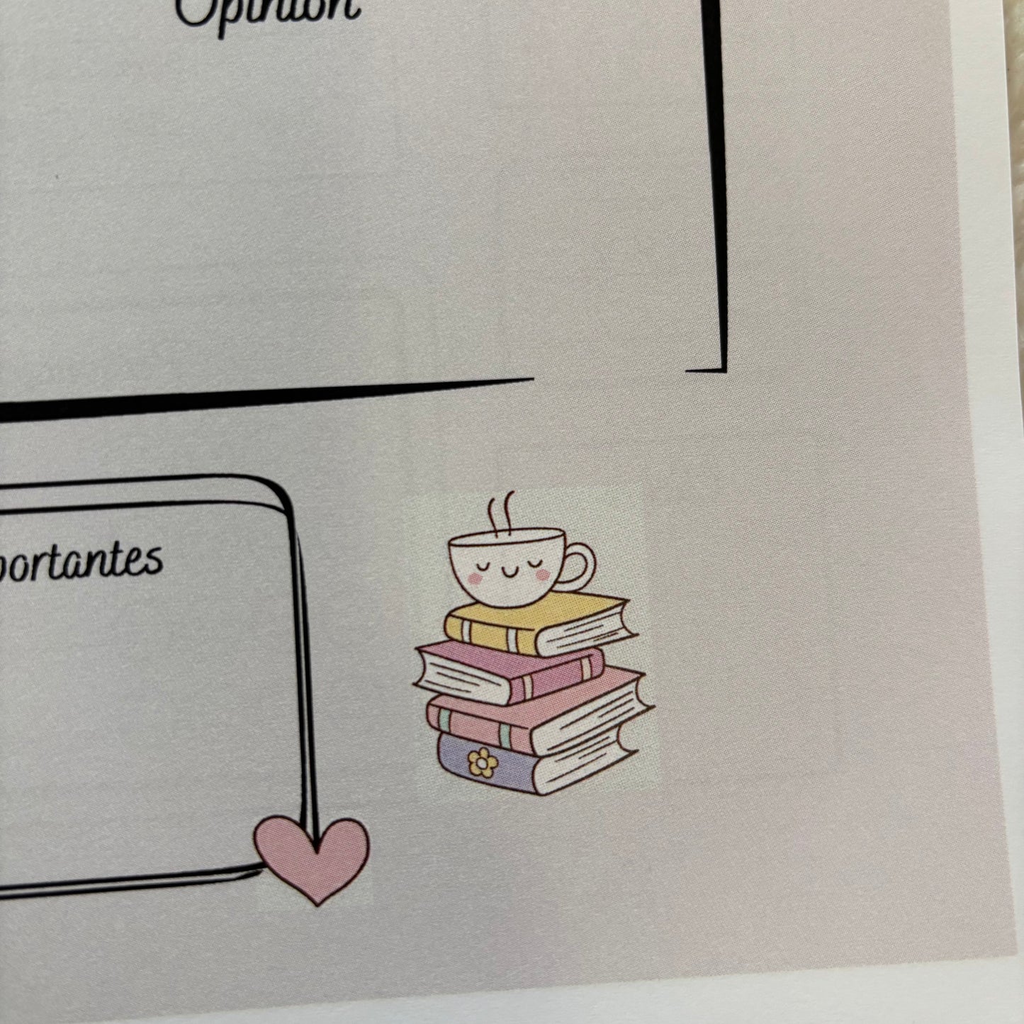 Cuadernos de lectura con tara outlet