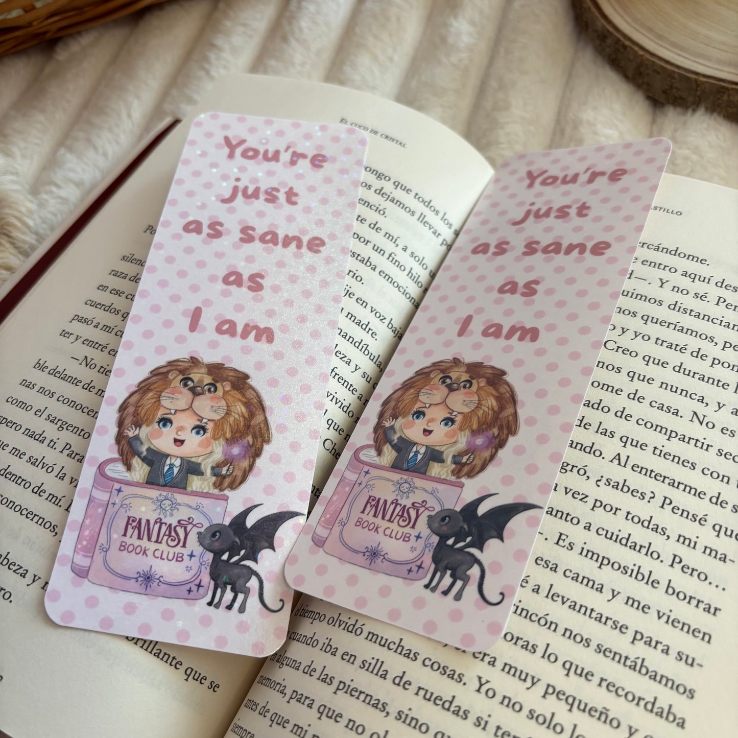 Marcapáginas Luna Lovegood holográfico