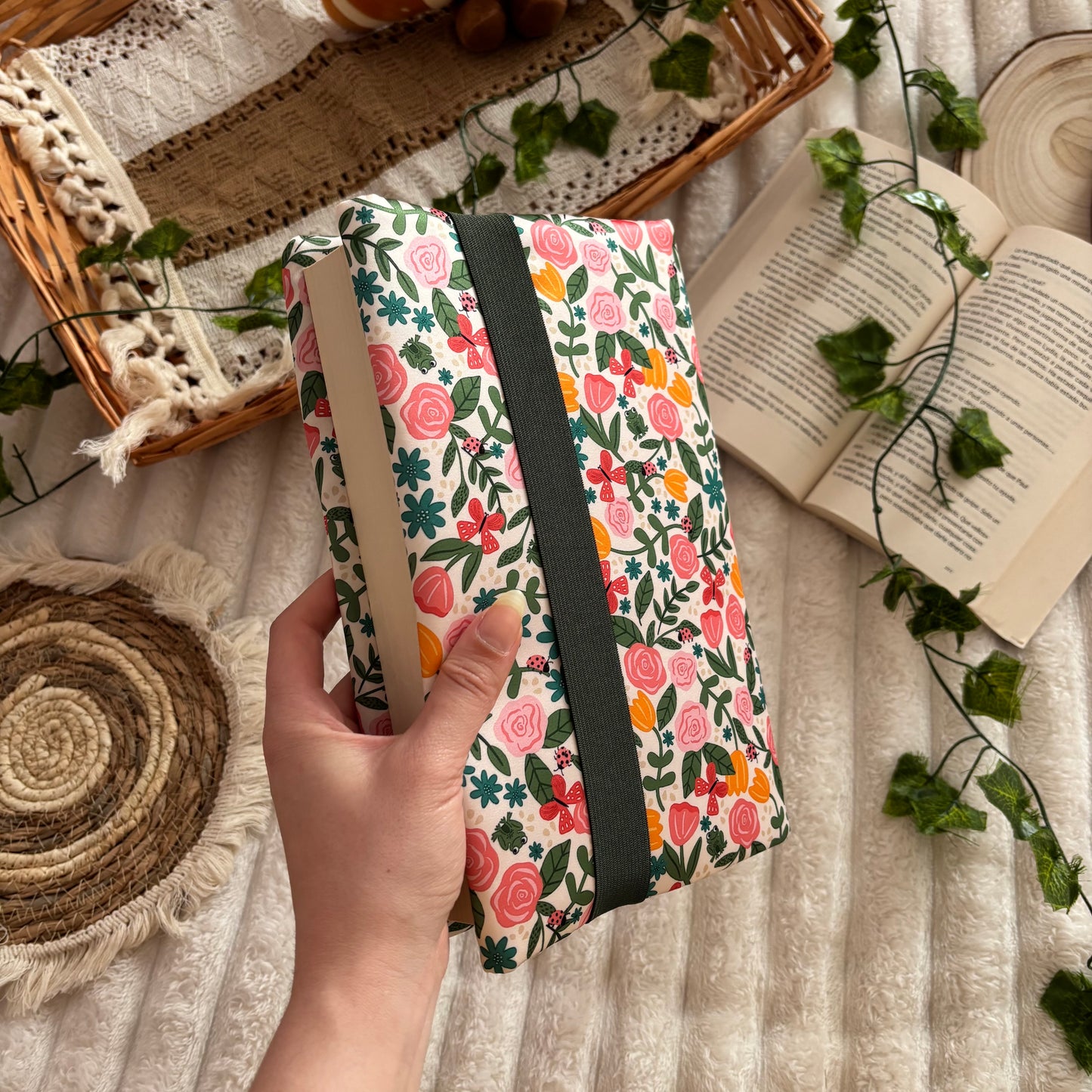 Funda ajustable brisa floral
