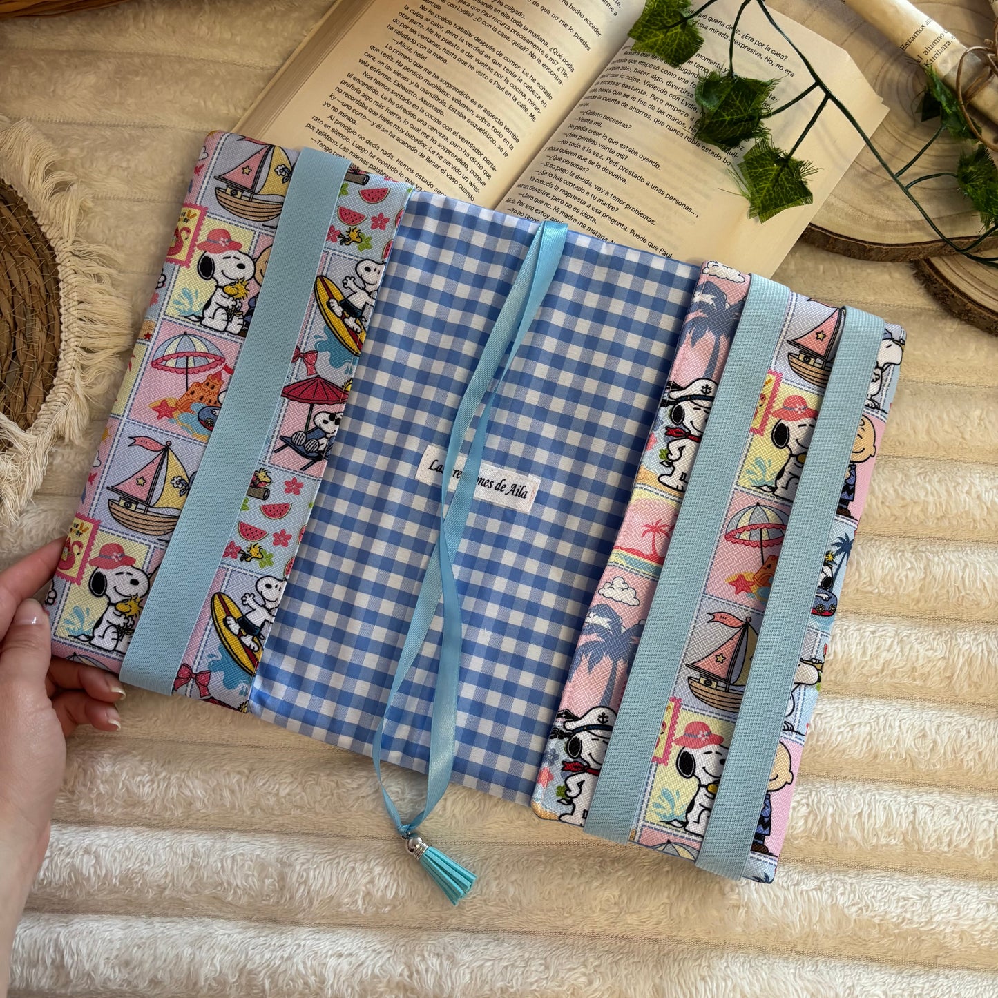 Funda ajustable Snoopy en verano impermeable