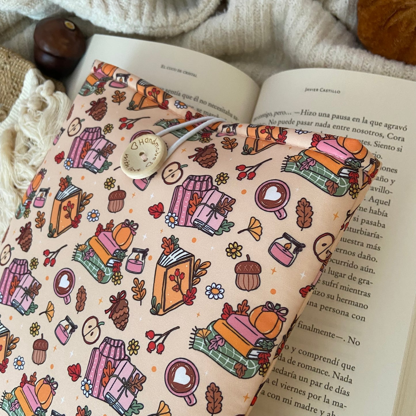 Funda literaria Canela outlet