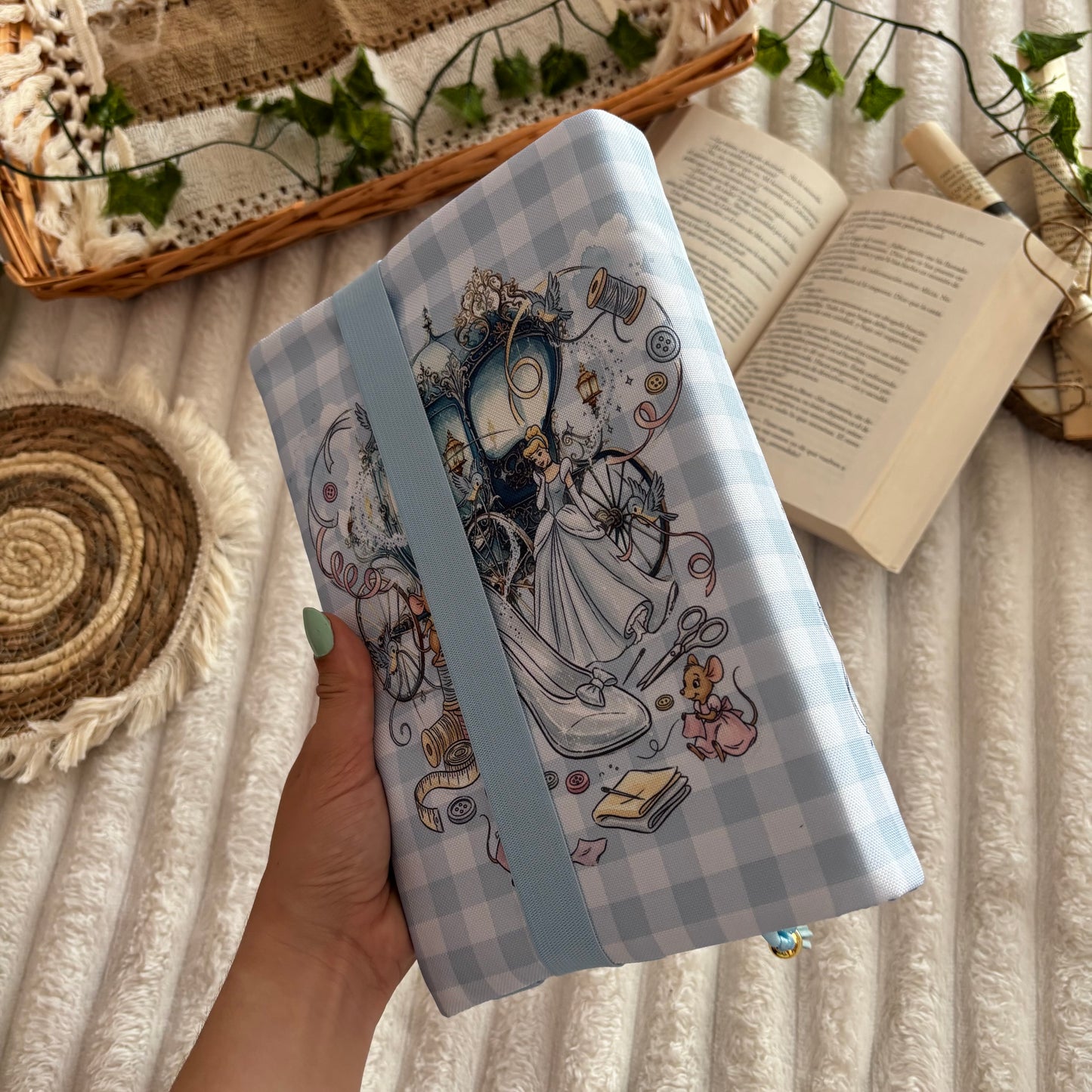 Funda ajustable Cenicienta impermeable