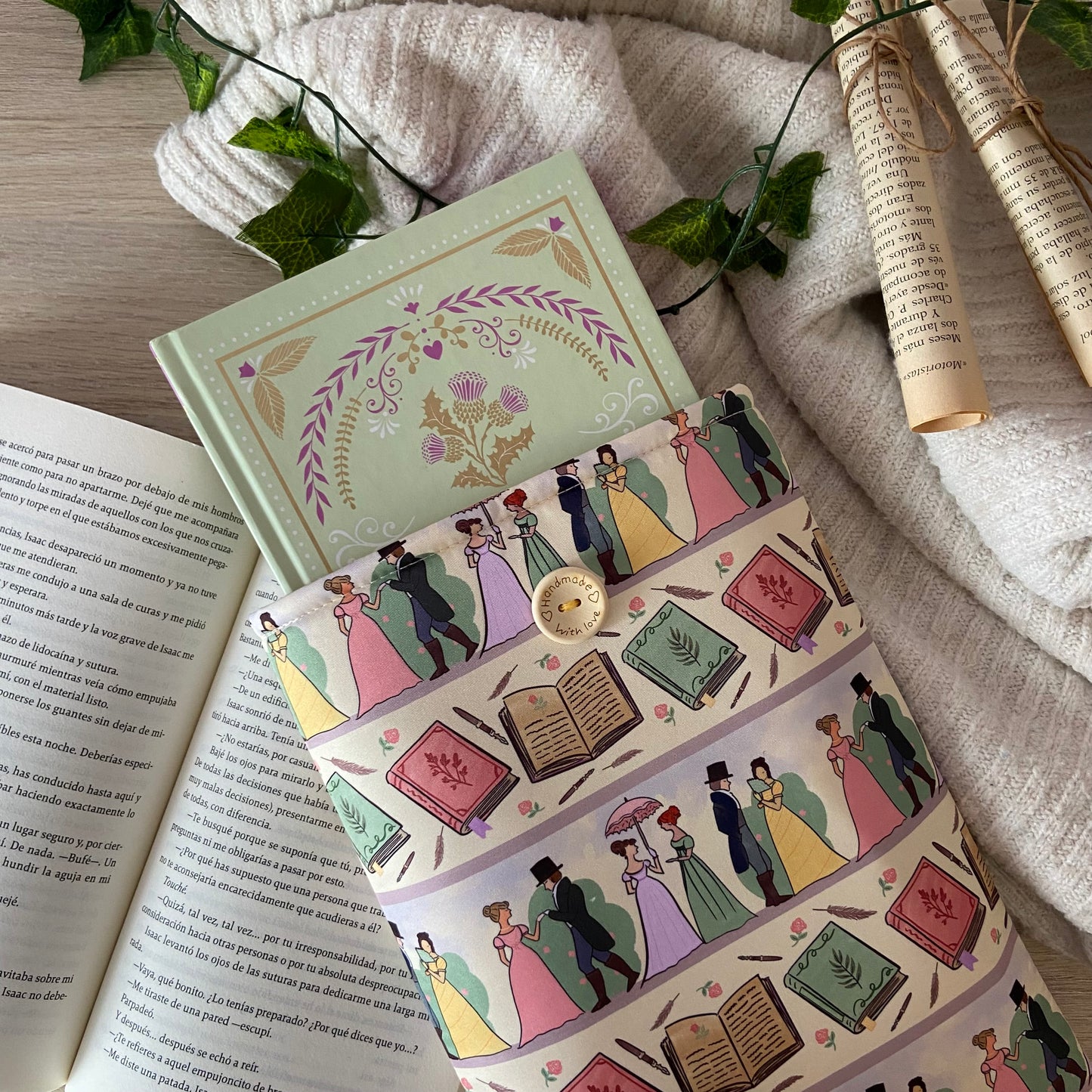 Funda literaria los Bridgerton