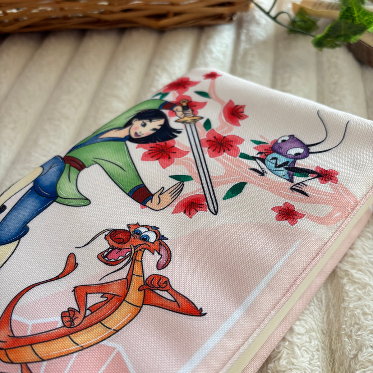 Funda ajustable Mulán impermeable