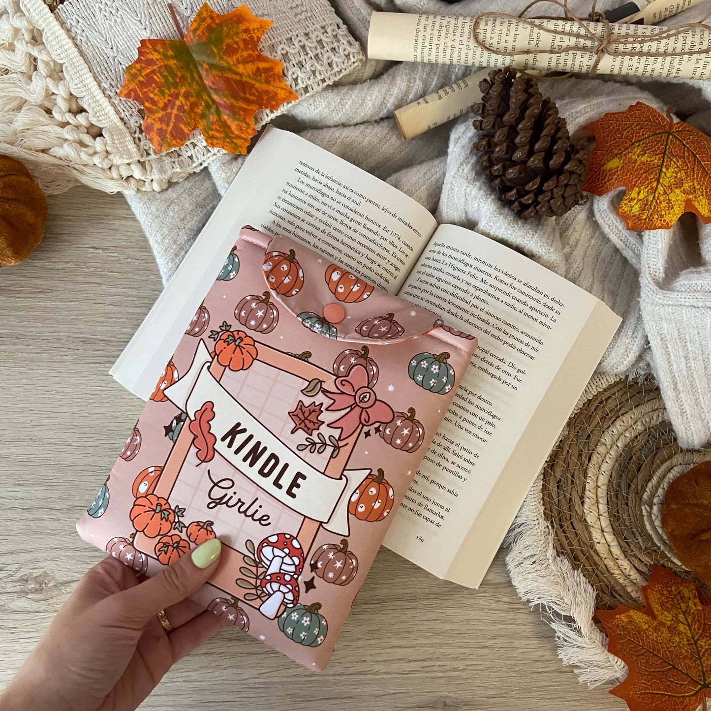 Funda kindle girlie en otoño outlet