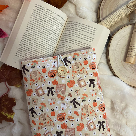 Funda literaria spooky time