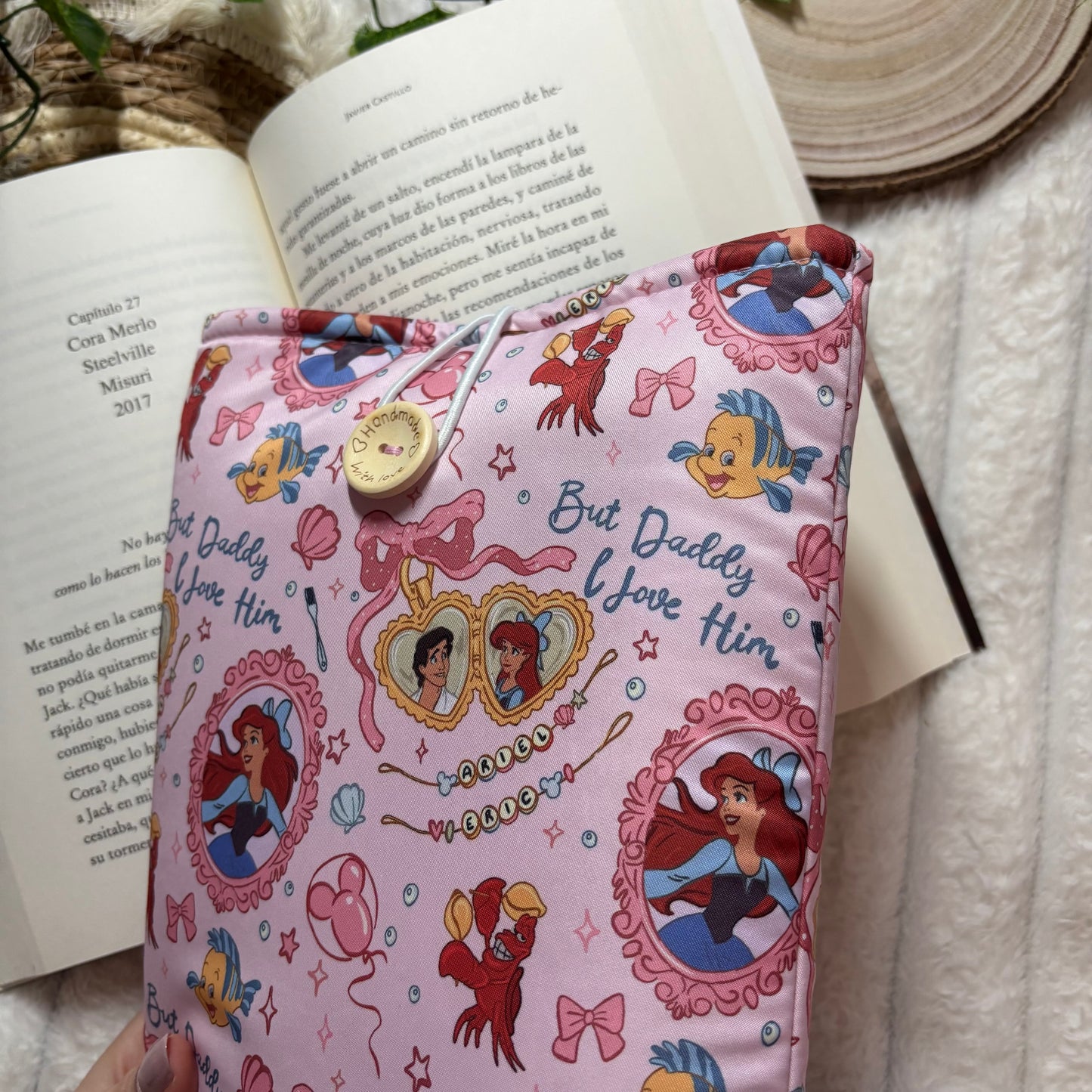 Funda literaria Ariel y Eric