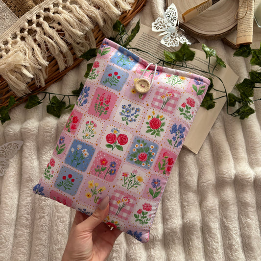 Funda literaria esencia primaveral