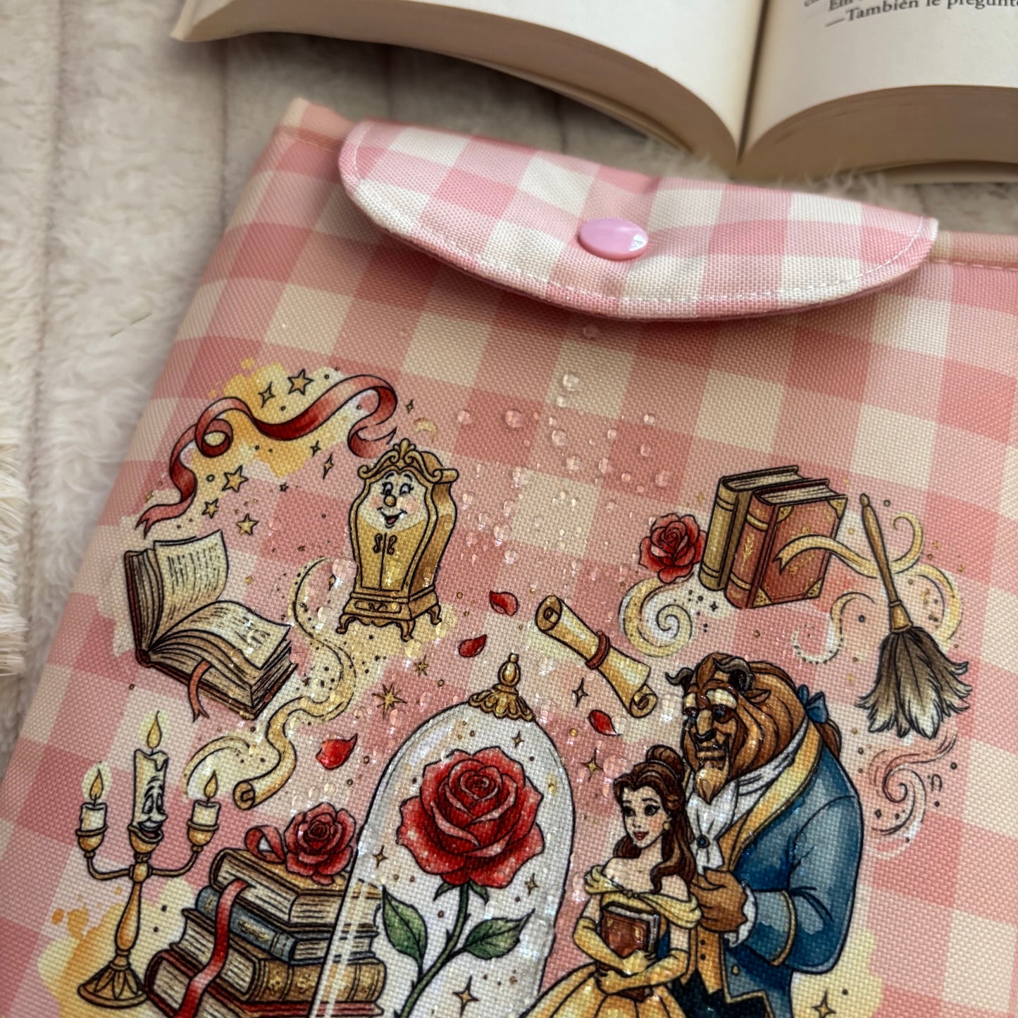 Funda kindle/kobo érase una vez Bella y Bestia impermeable