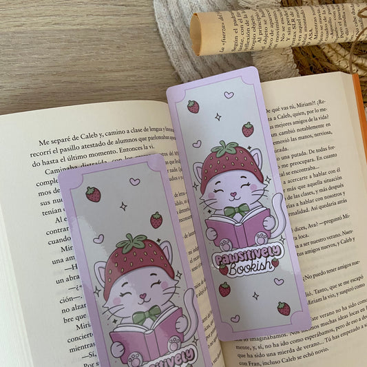 Marcapáginas Pawsitively bookish
