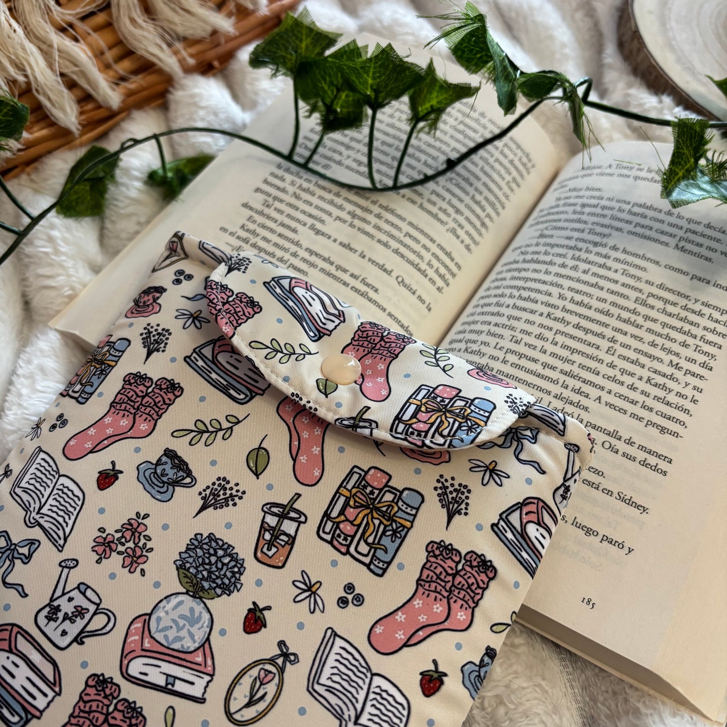Funda kindle/kobo libra colour spring is coming