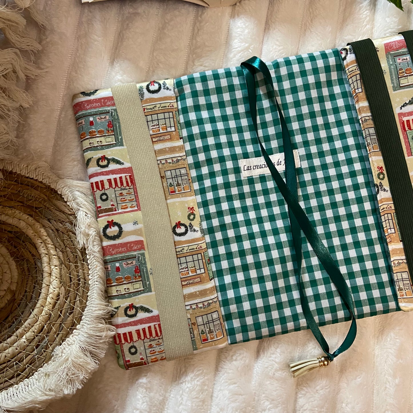 Funda ajustable tiendas navideñas