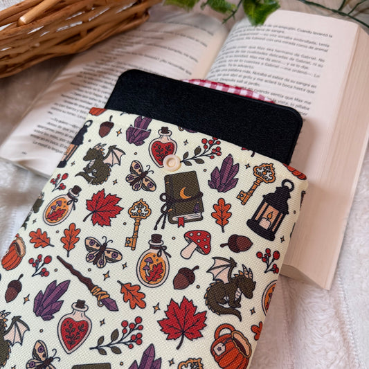Funda kindle/kobo libra colour fantasía impermeable