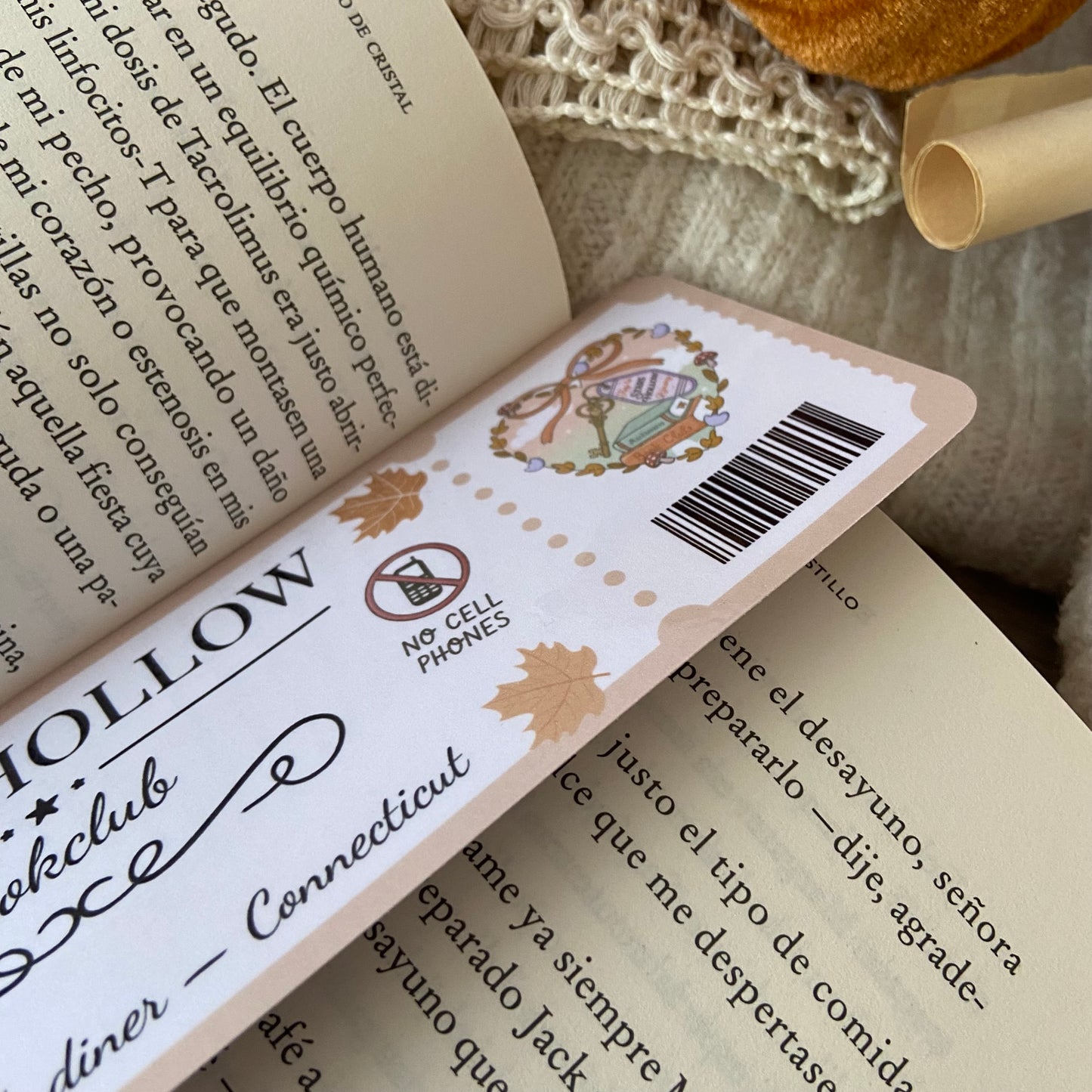 Marcapáginas Stars Hollow bookclub