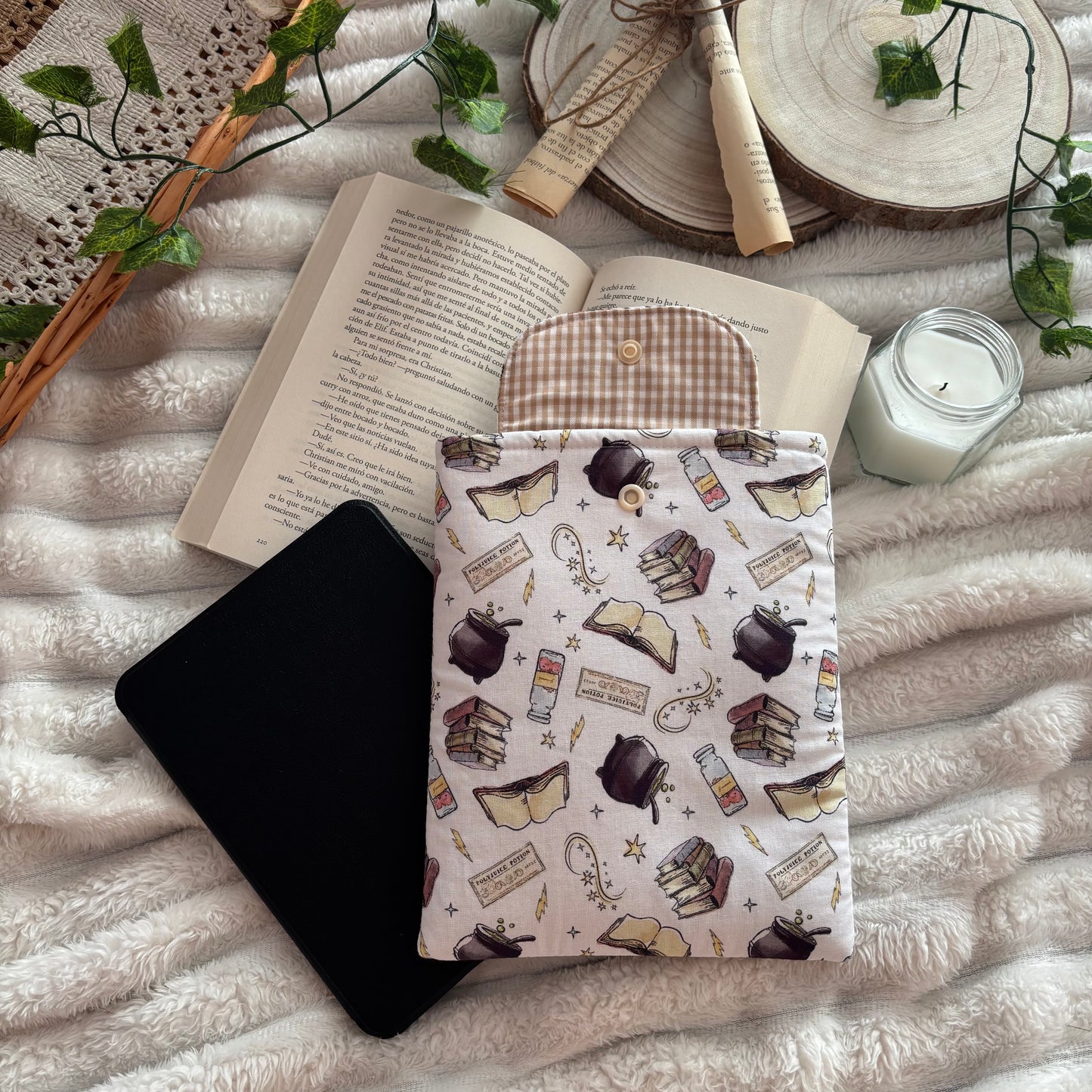 Funda para ebook polyjuice potion