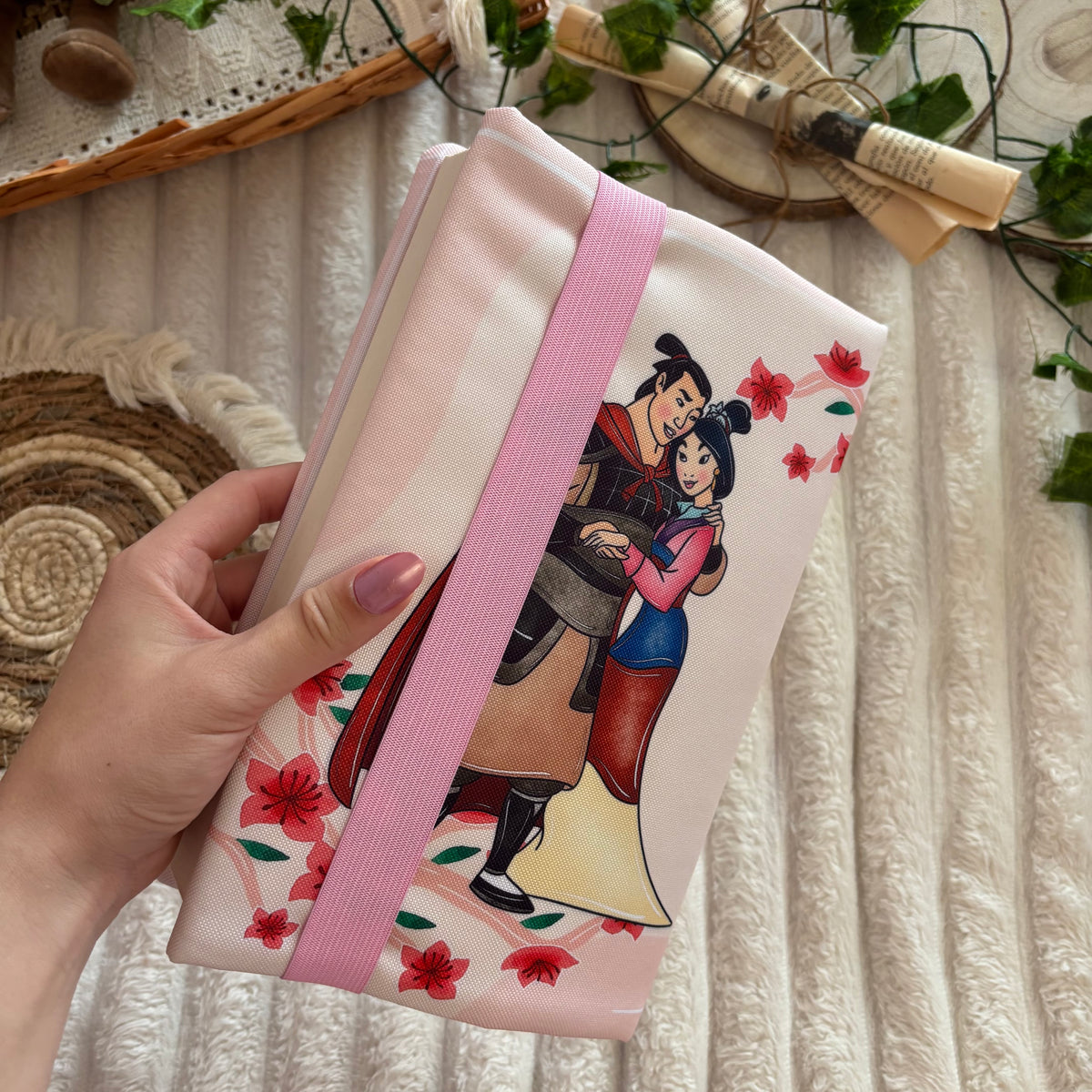 Funda ajustable Mulán impermeable