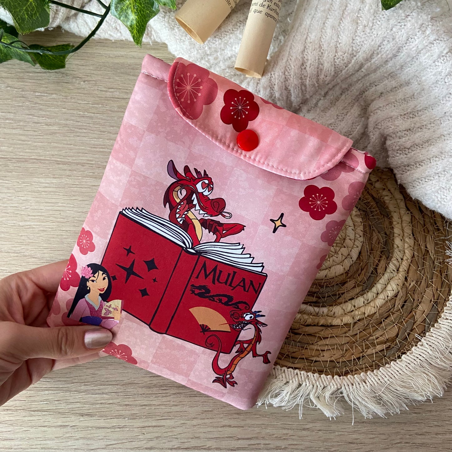 Funda kindle/kobo libra colour Mulán