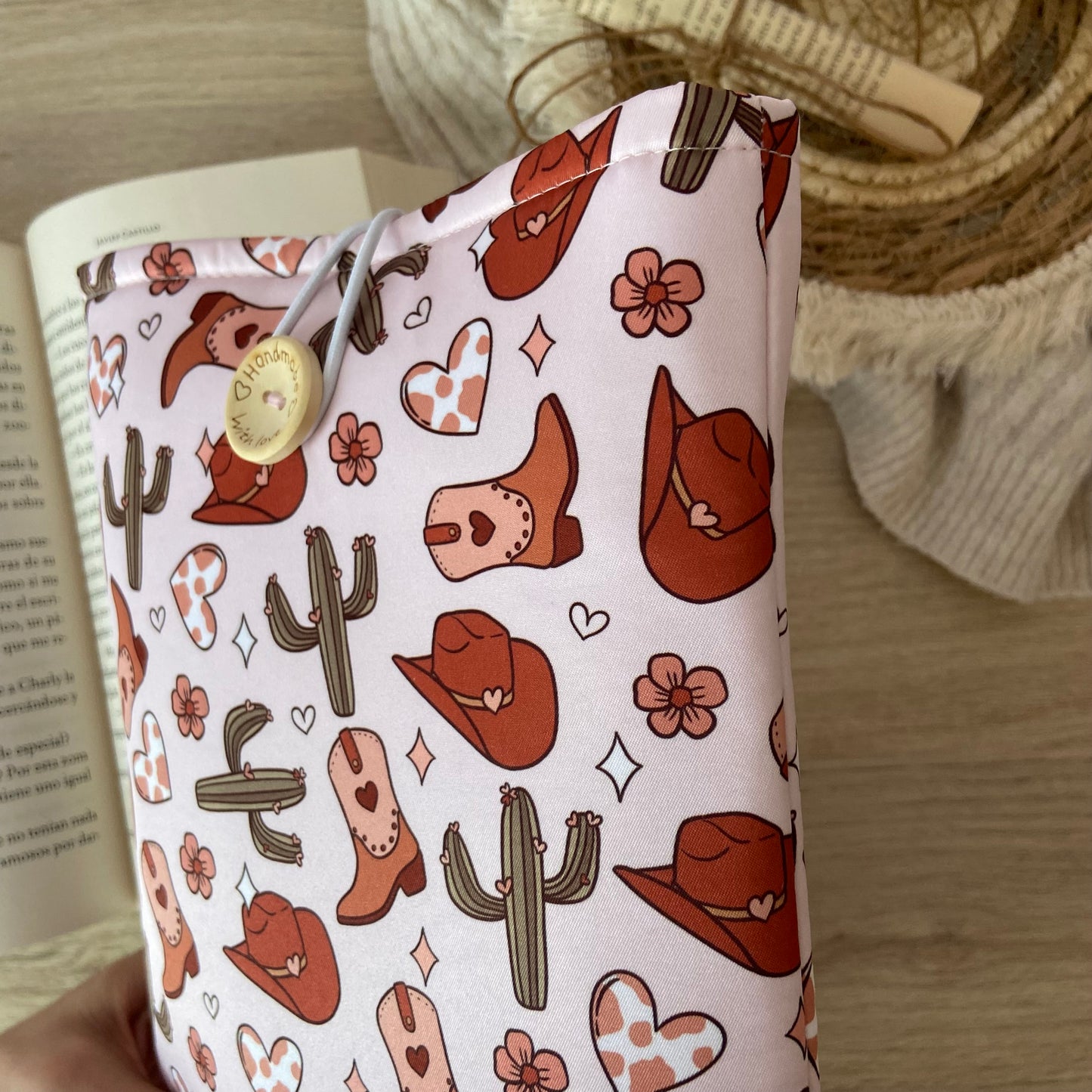 Funda literaria cowboy era