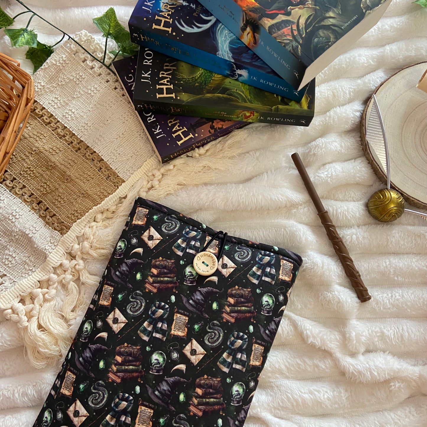 Funda literaria Slytherin