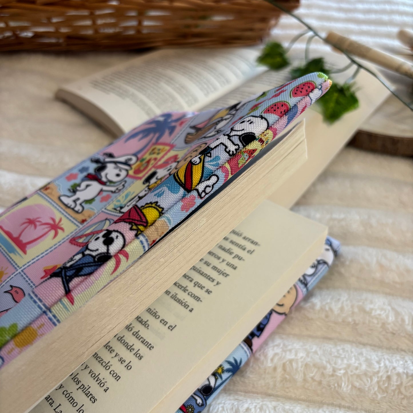 Funda ajustable Snoopy en verano impermeable