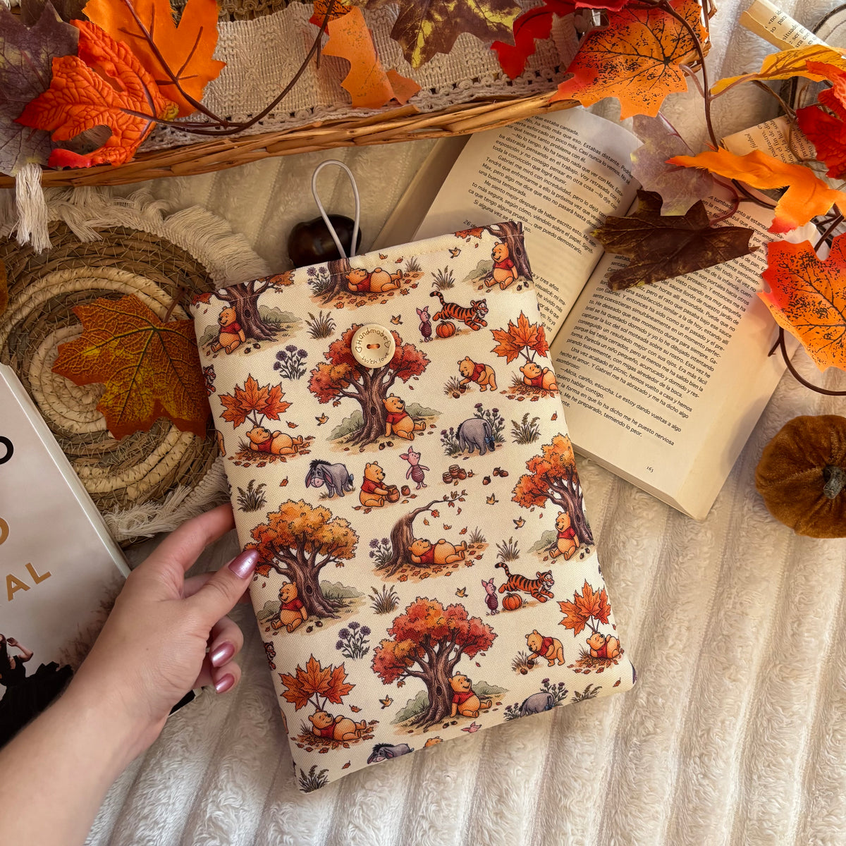 Funda literaria Winnie otoñal impermeable