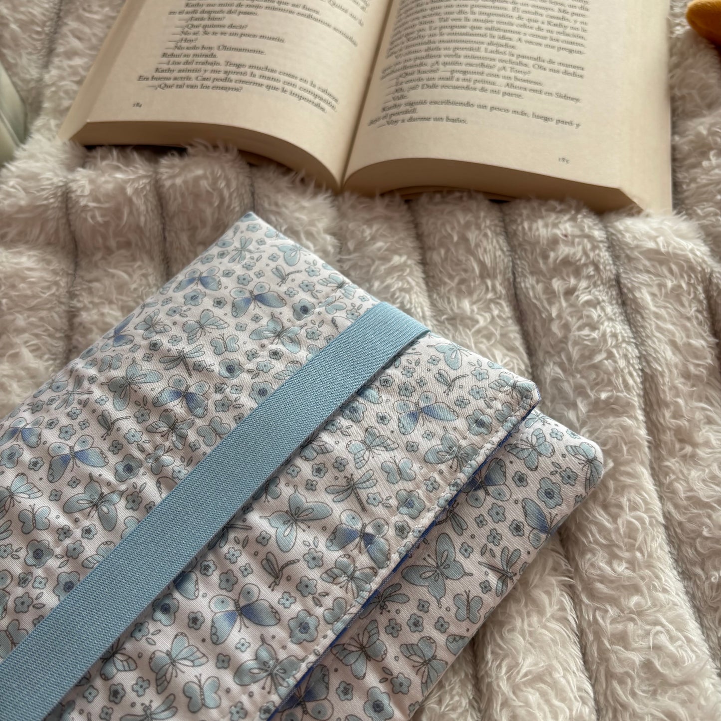 Funda de solapas para ebook blue happiness