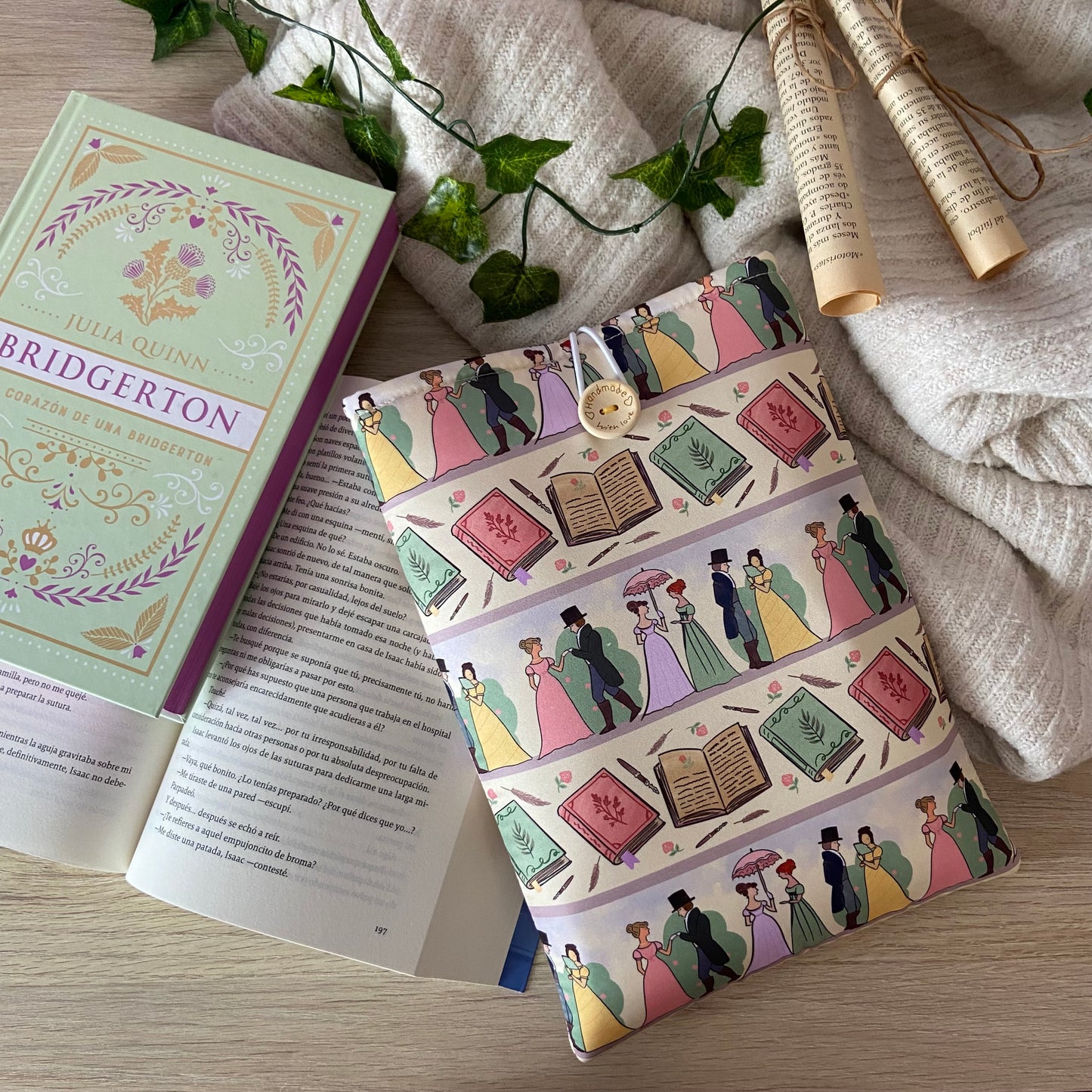 Funda literaria los Bridgerton