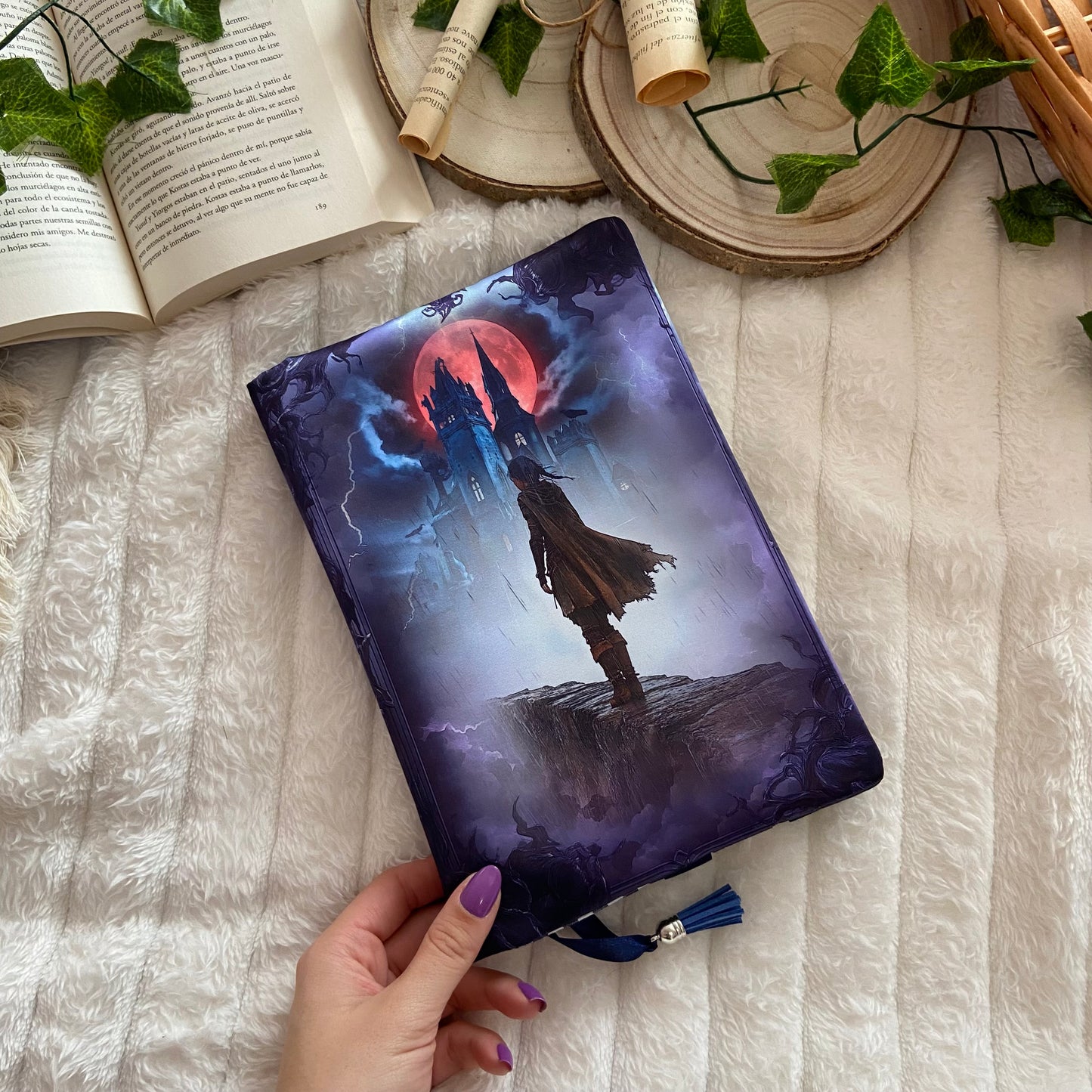 Funda ajustable Violet rumbo Basgiath