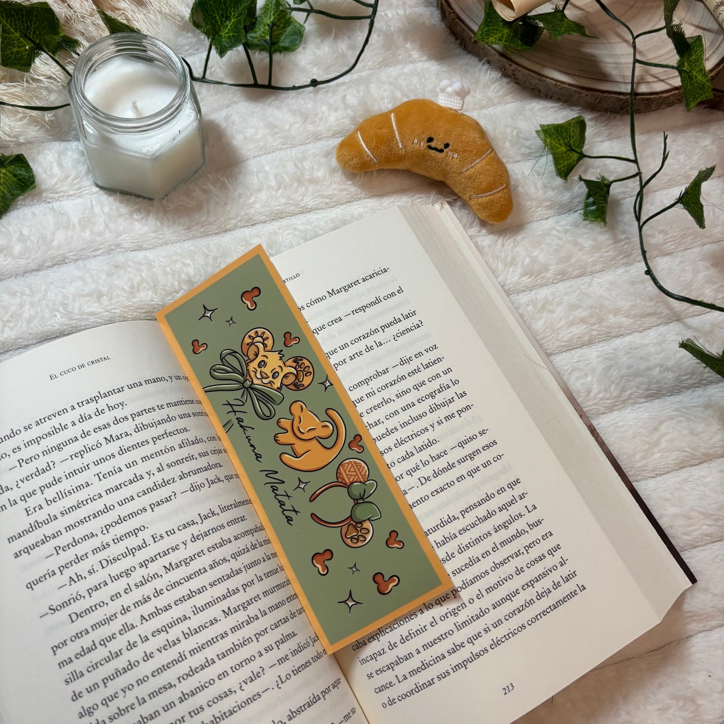 Marcapáginas El Rey León Hakuna Matata