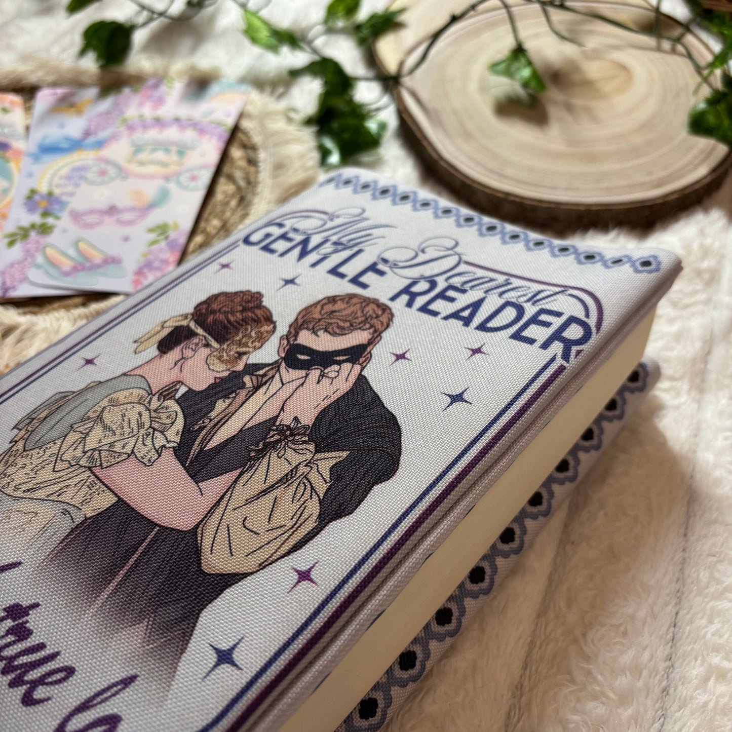 Funda ajustable Bridgerton My dearest gentle reader impermeable