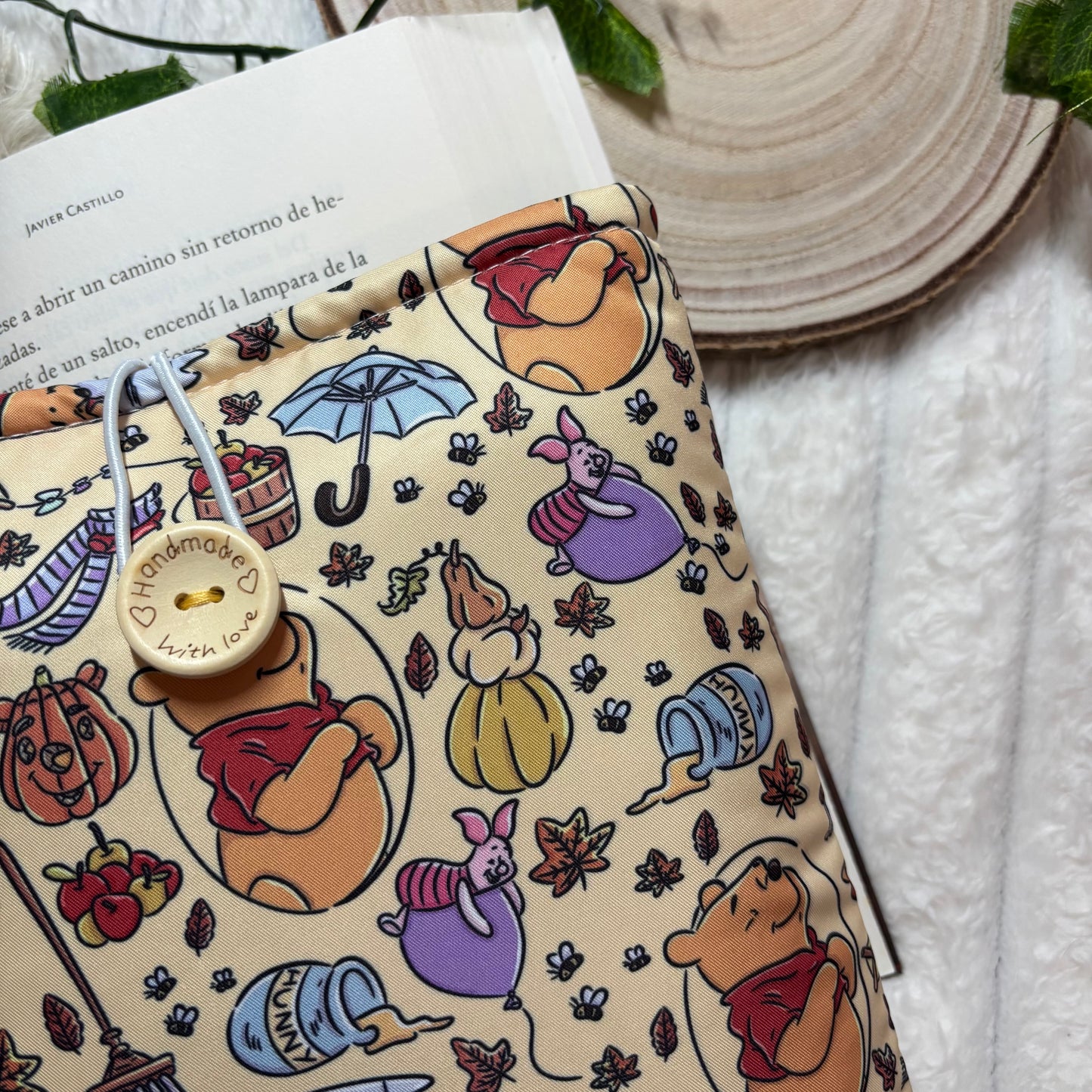 Funda literaria Winnie the pooh