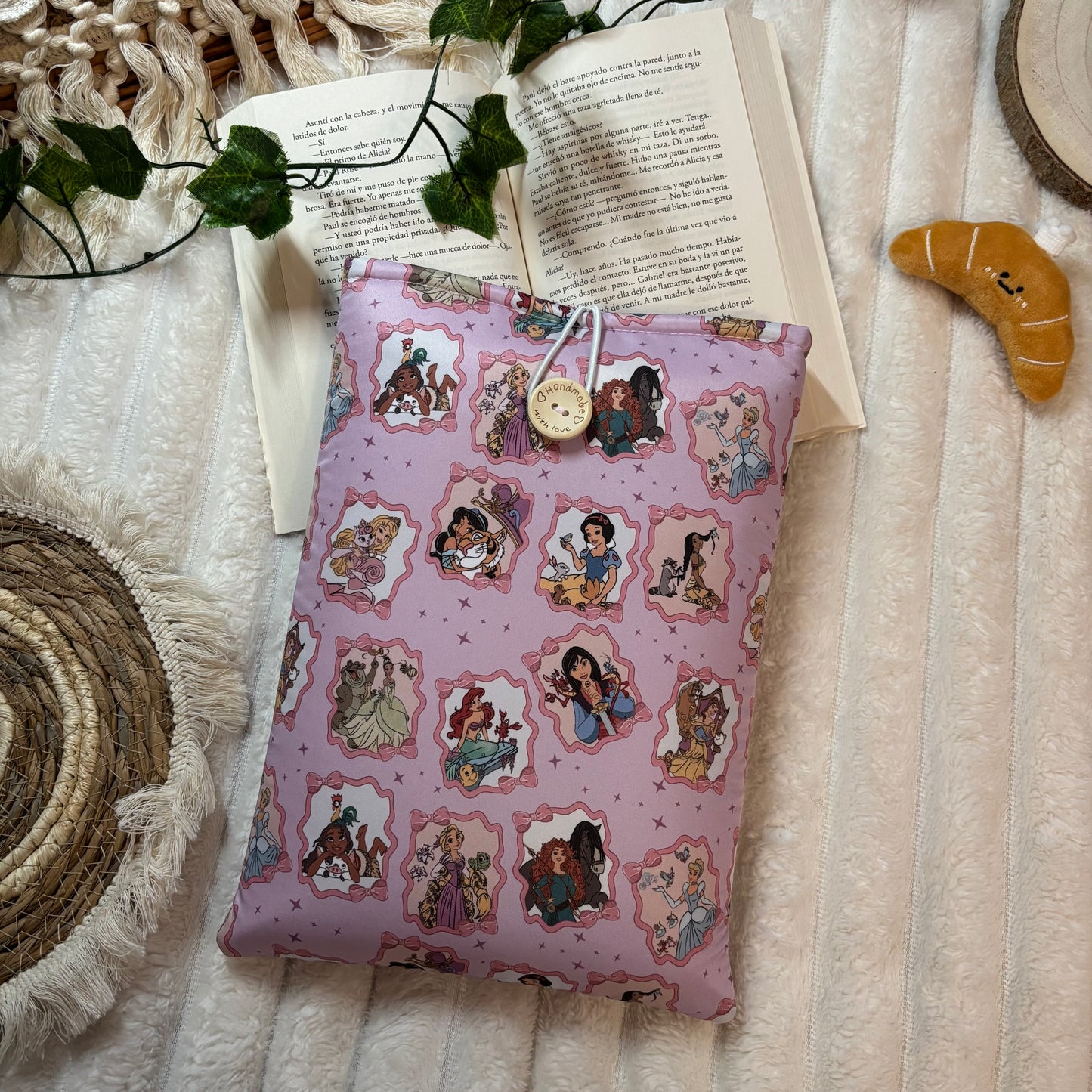Funda literaria princesas Disney