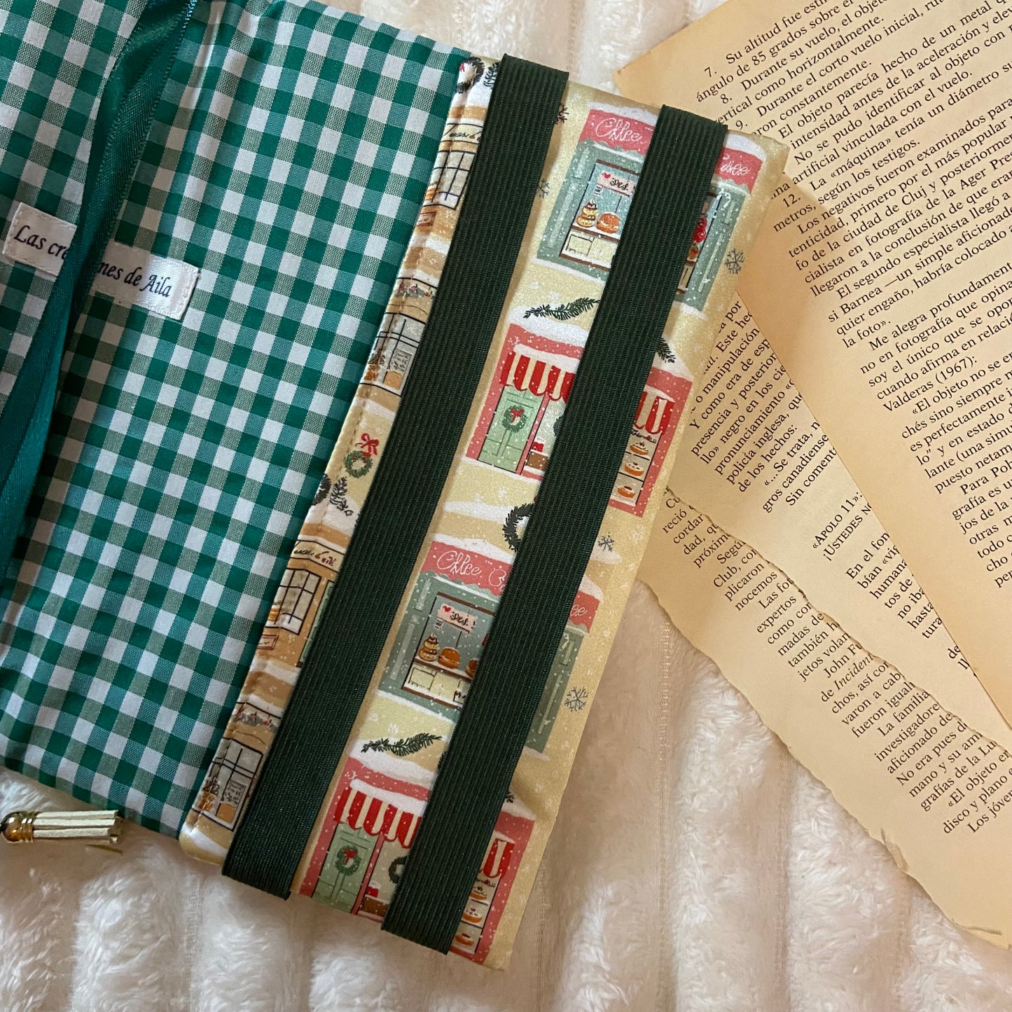 Funda ajustable tiendas navideñas