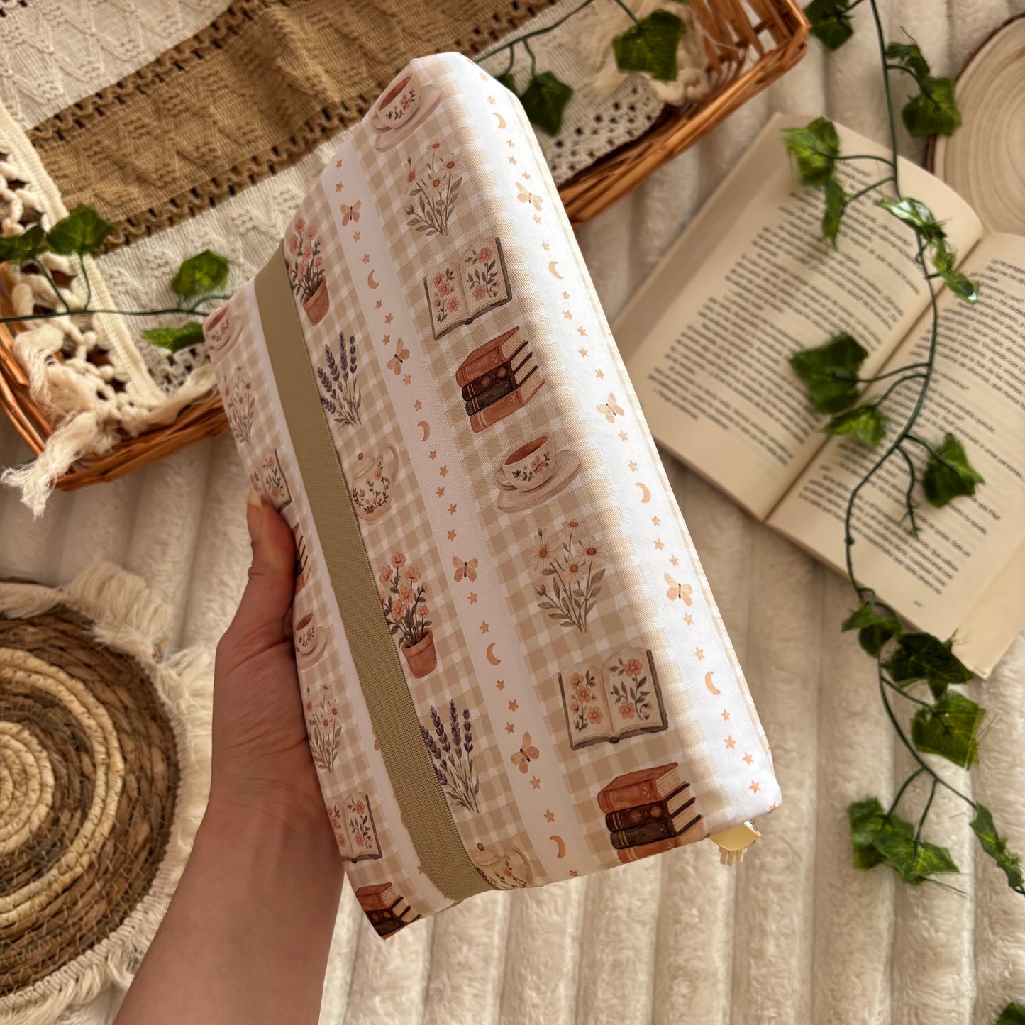 Funda ajustable lecturas de primavera