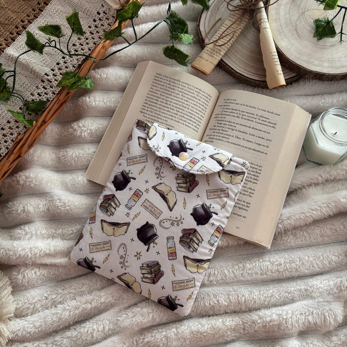 Funda para ebook polyjuice potion