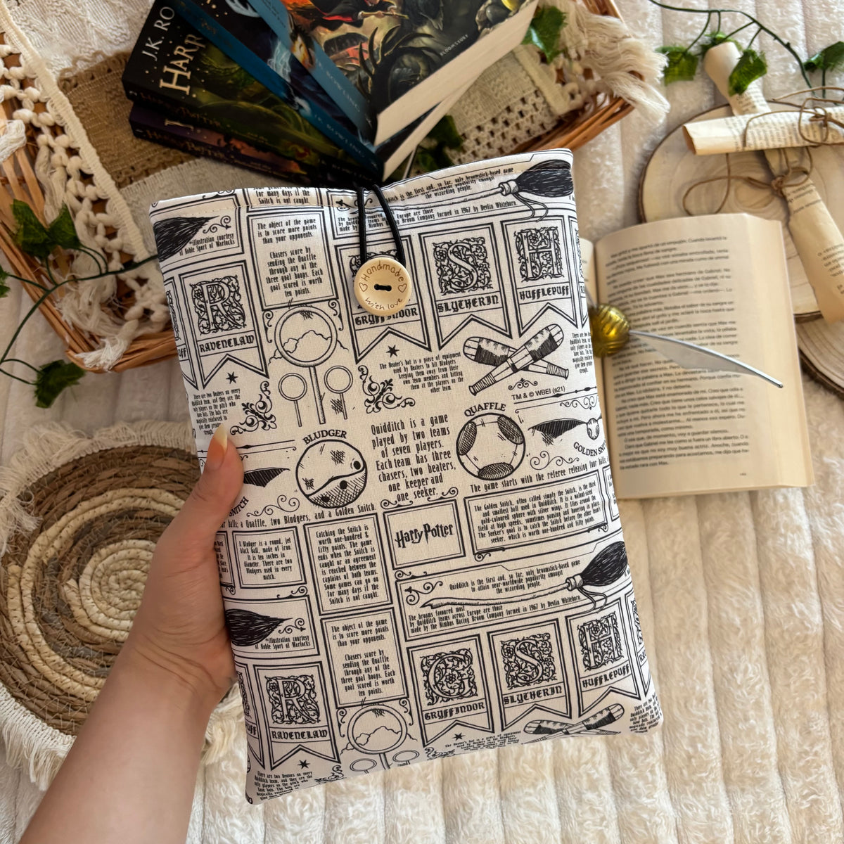 Funda literaria Quidditch